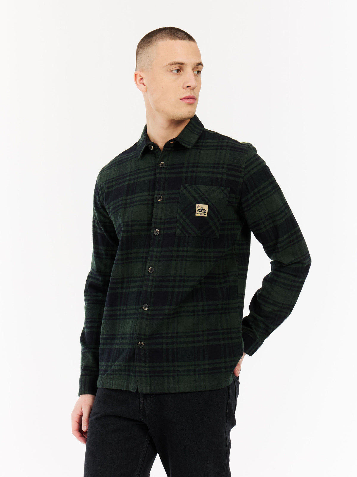 PROTEST PRTLunder Outdoor sweaters & Zip ups | Kale green