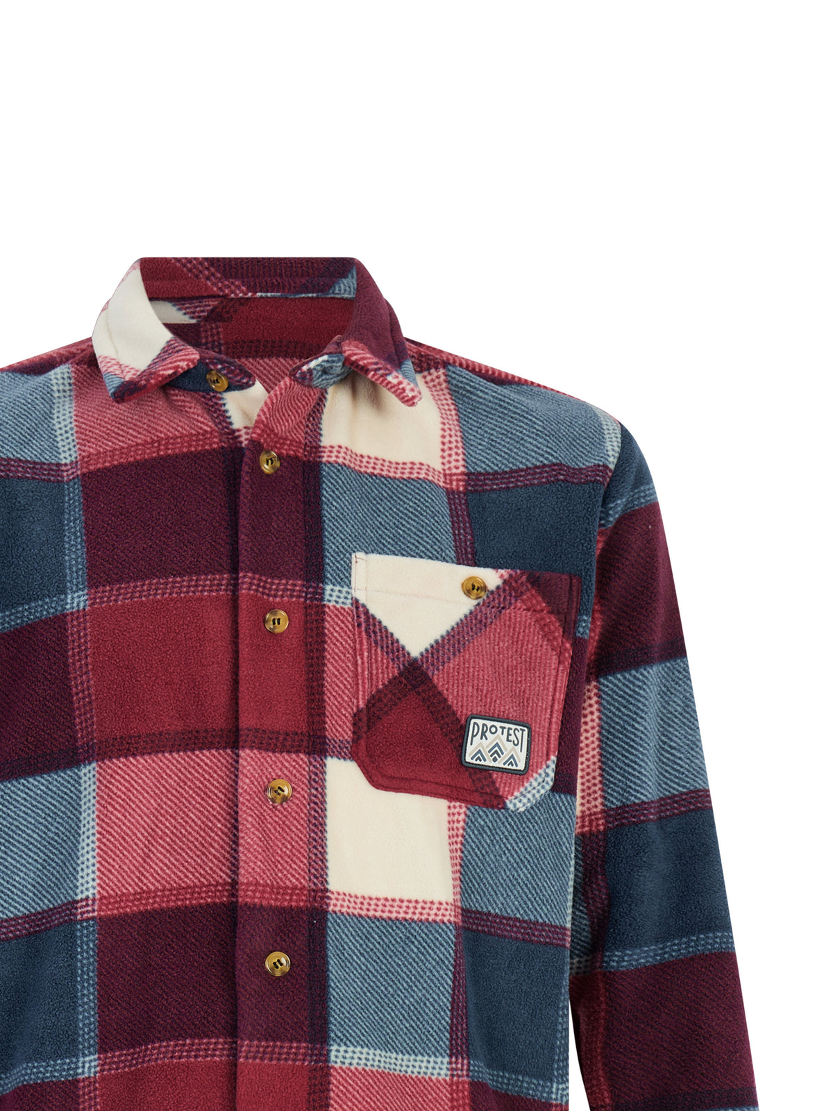 PROTEST PRTMitchel Outdoor sweaters & Zip ups | Velvet red