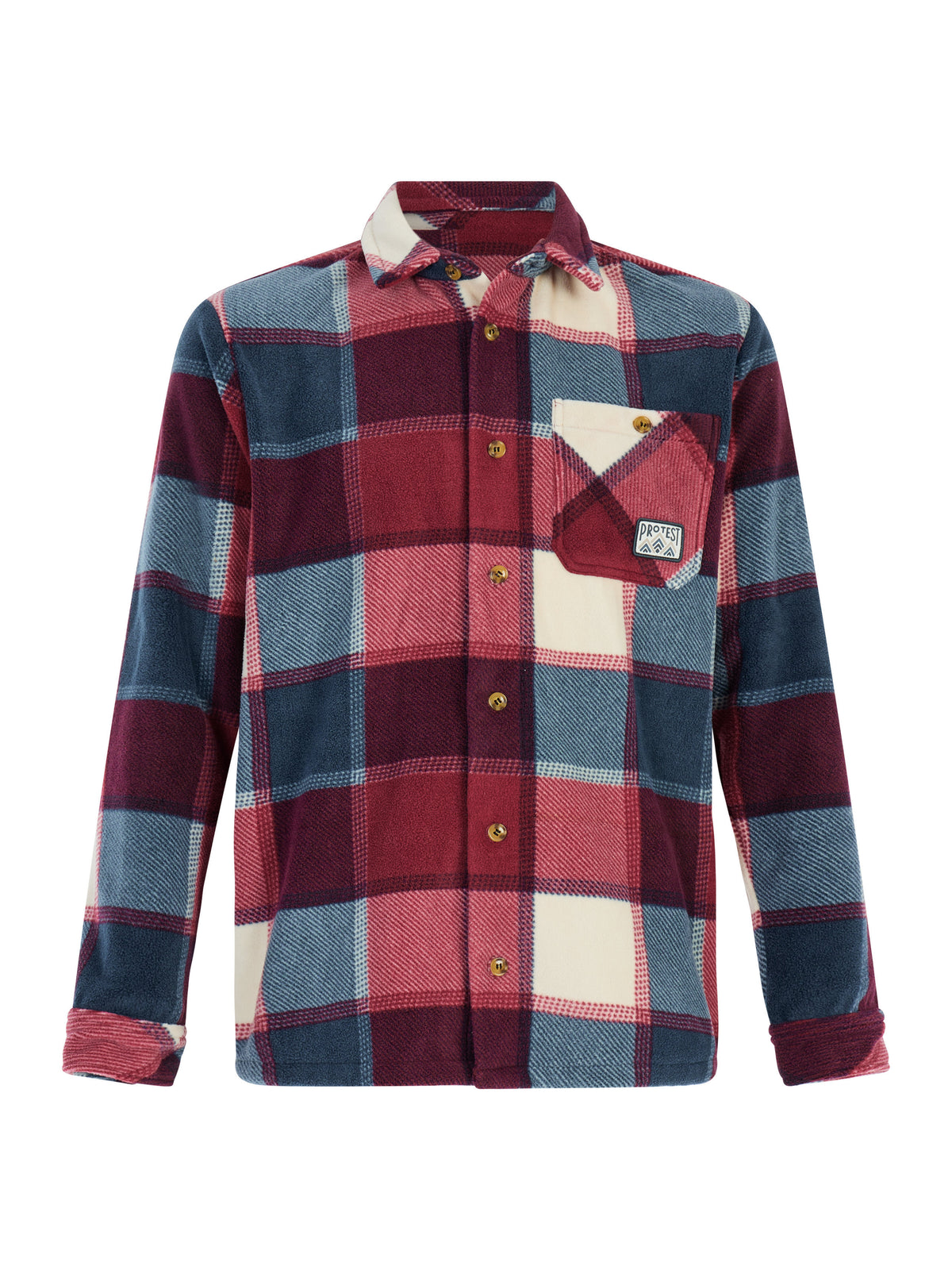 PROTEST PRTMitchel Outdoor sweaters & Zip ups | Velvet red