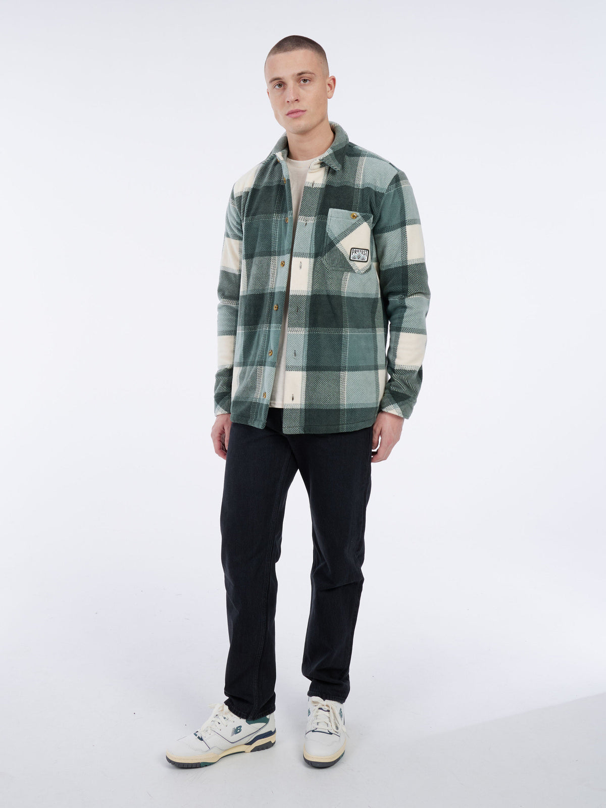 PROTEST PRTMitchel Outdoor sweaters & Zip ups | Kale green