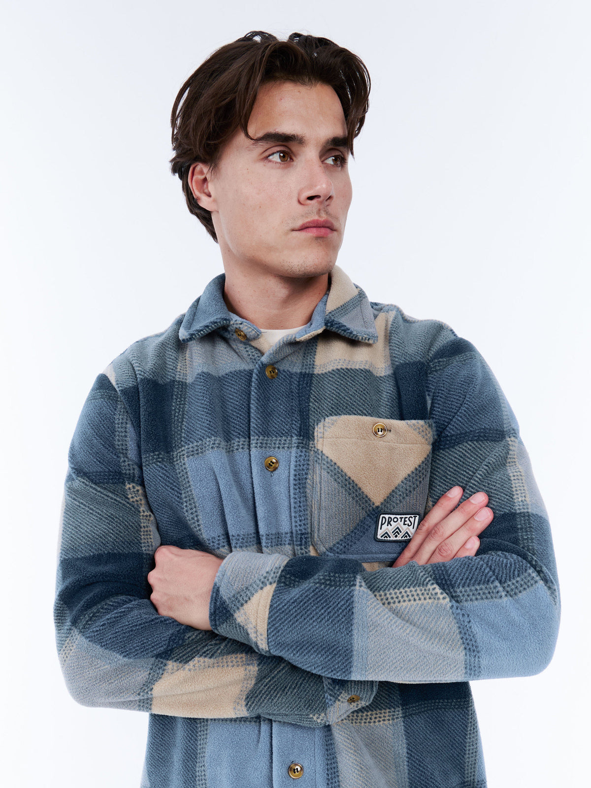 PROTEST PRTMitchel Outdoor sweaters & Zip ups | Twilight navy