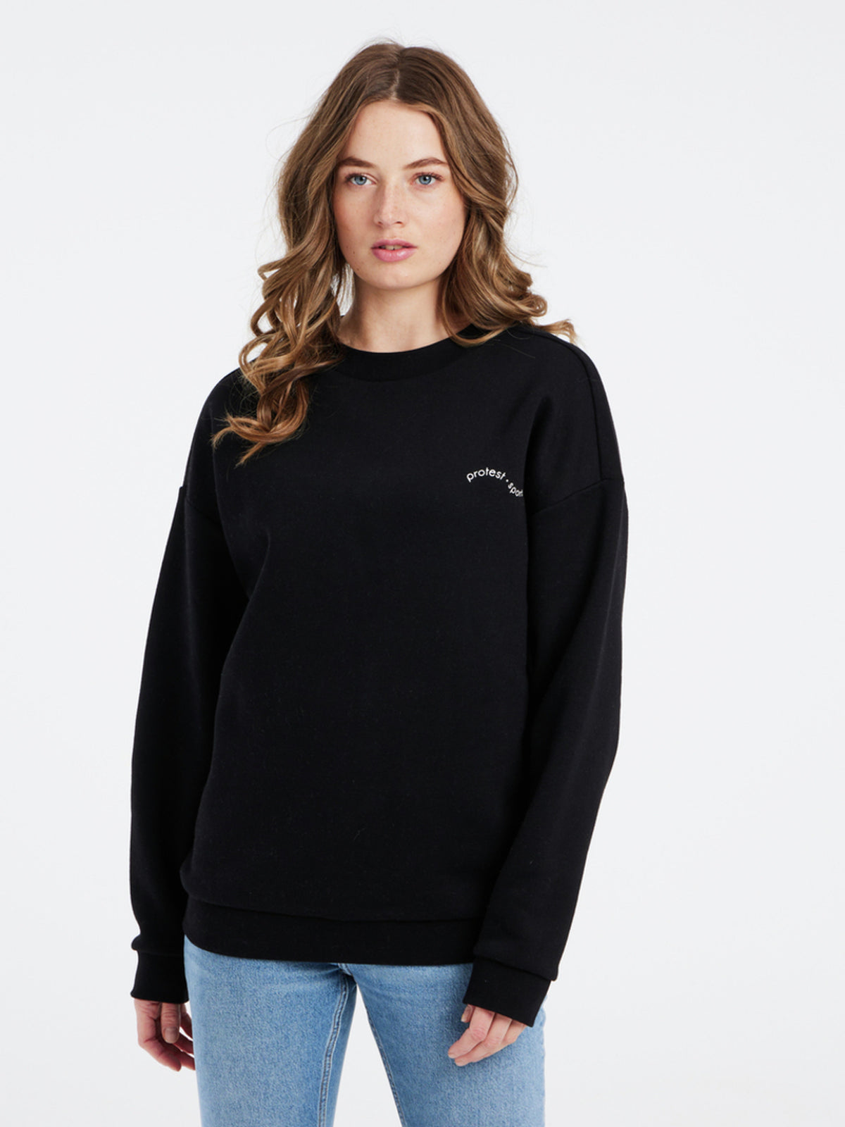 PROTEST PRTDONYA sweatshirt | True Black