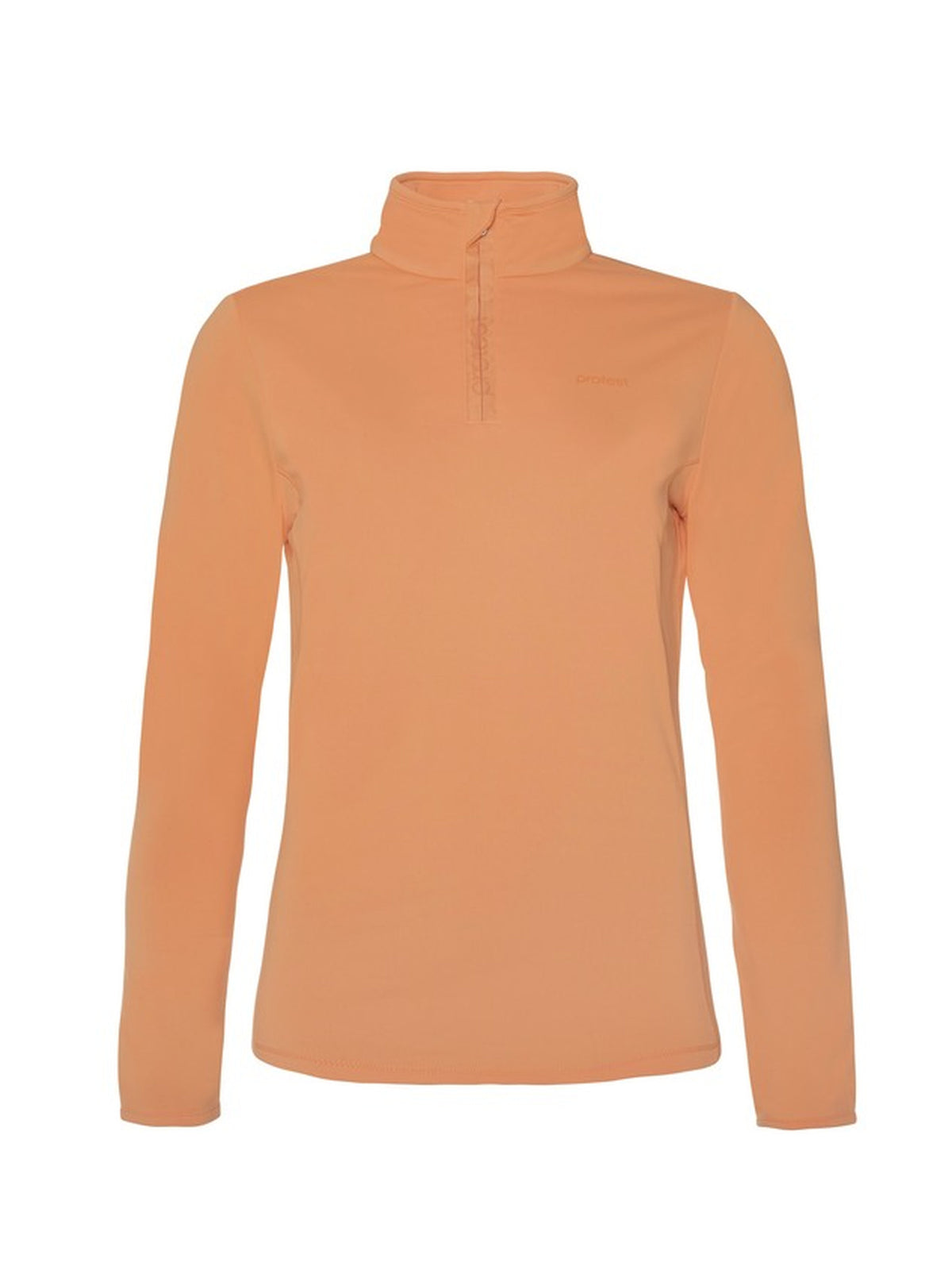 PROTEST FABRIZ 1/4 zip top | Warm Sun