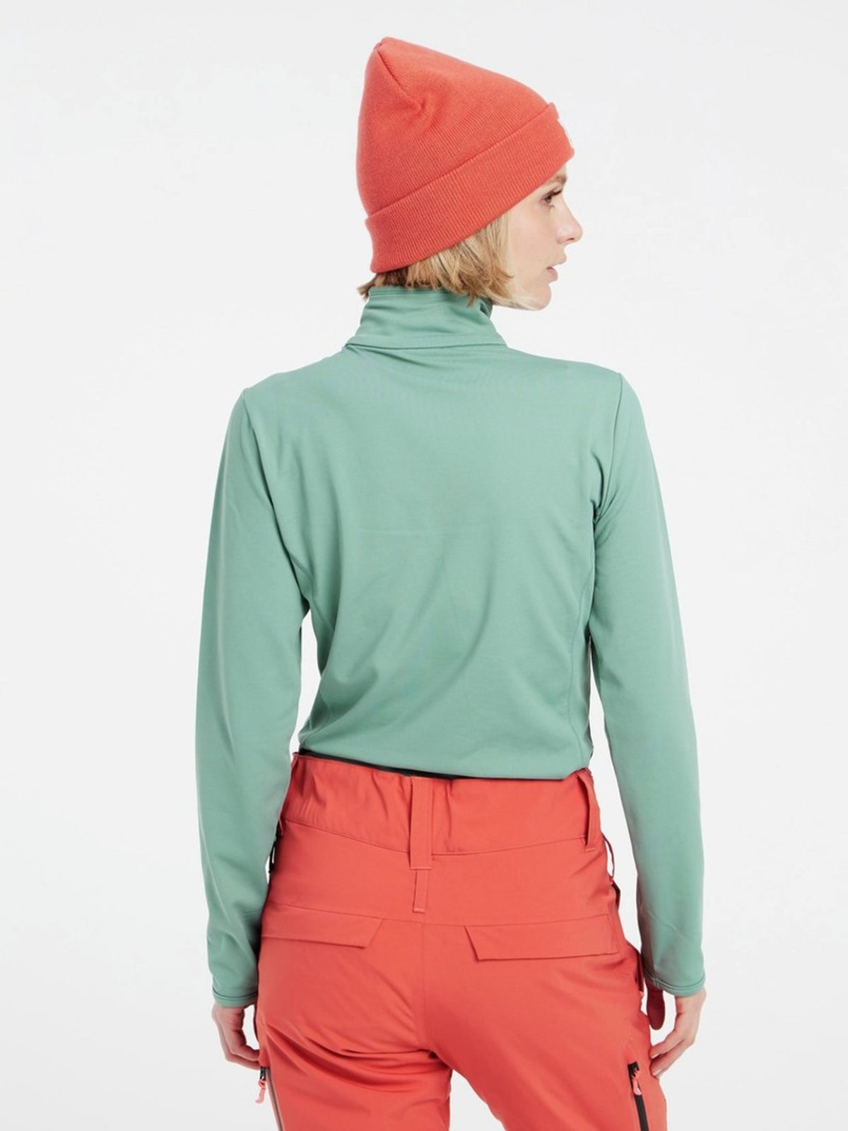 PROTEST FABRIZ 1/4 zip top | Crocodile Green