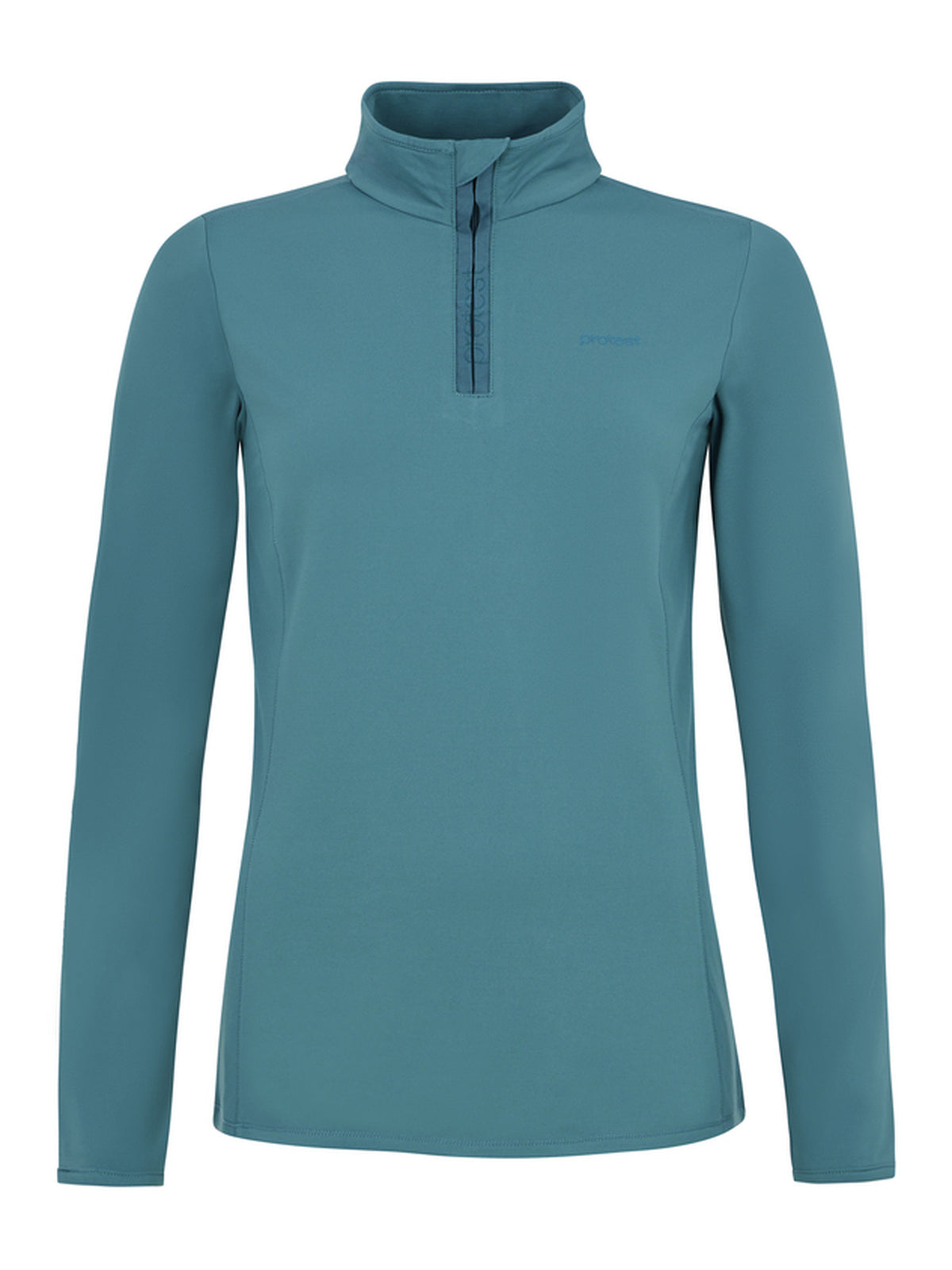 PROTEST FABRIZ 1/4 zip top | Jewel Blue
