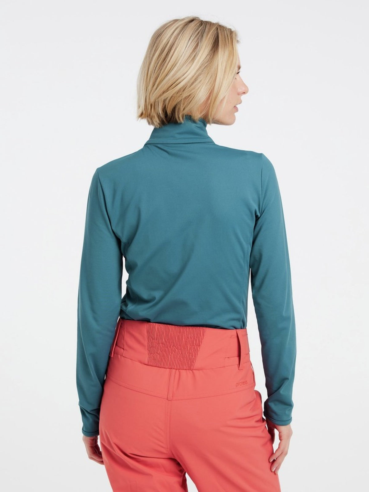 PROTEST FABRIZ 1/4 zip top | Jewel Blue