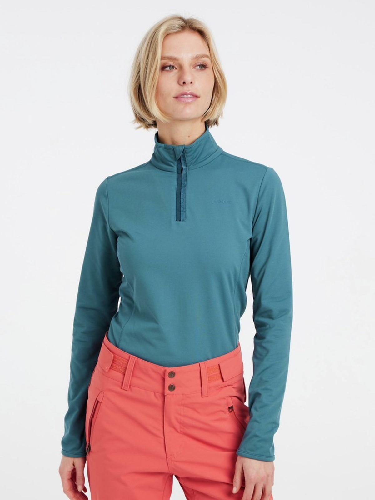 PROTEST FABRIZ 1/4 zip top | Jewel Blue