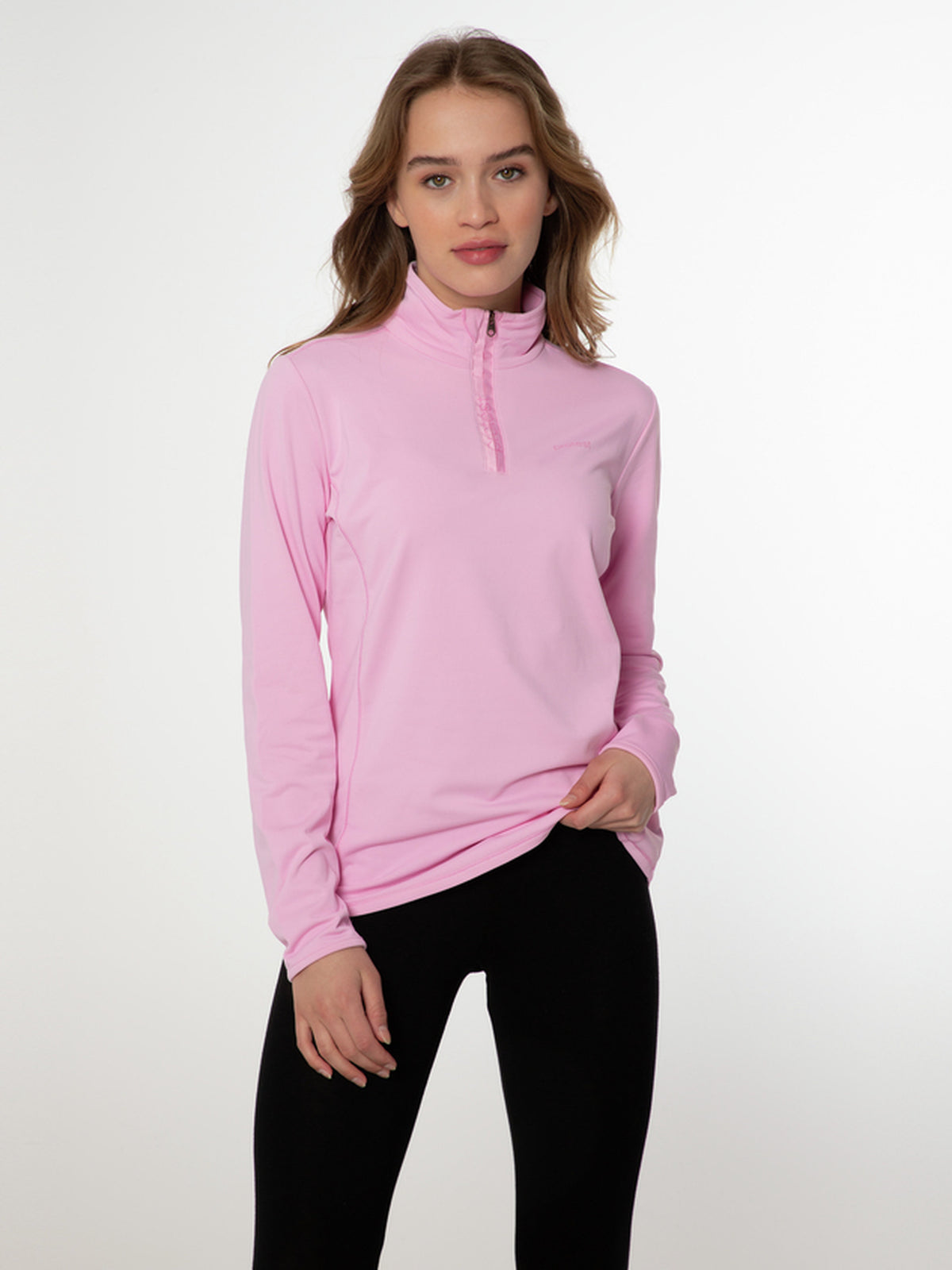 PROTEST FABRIZ 1/4 zip top | Romantic