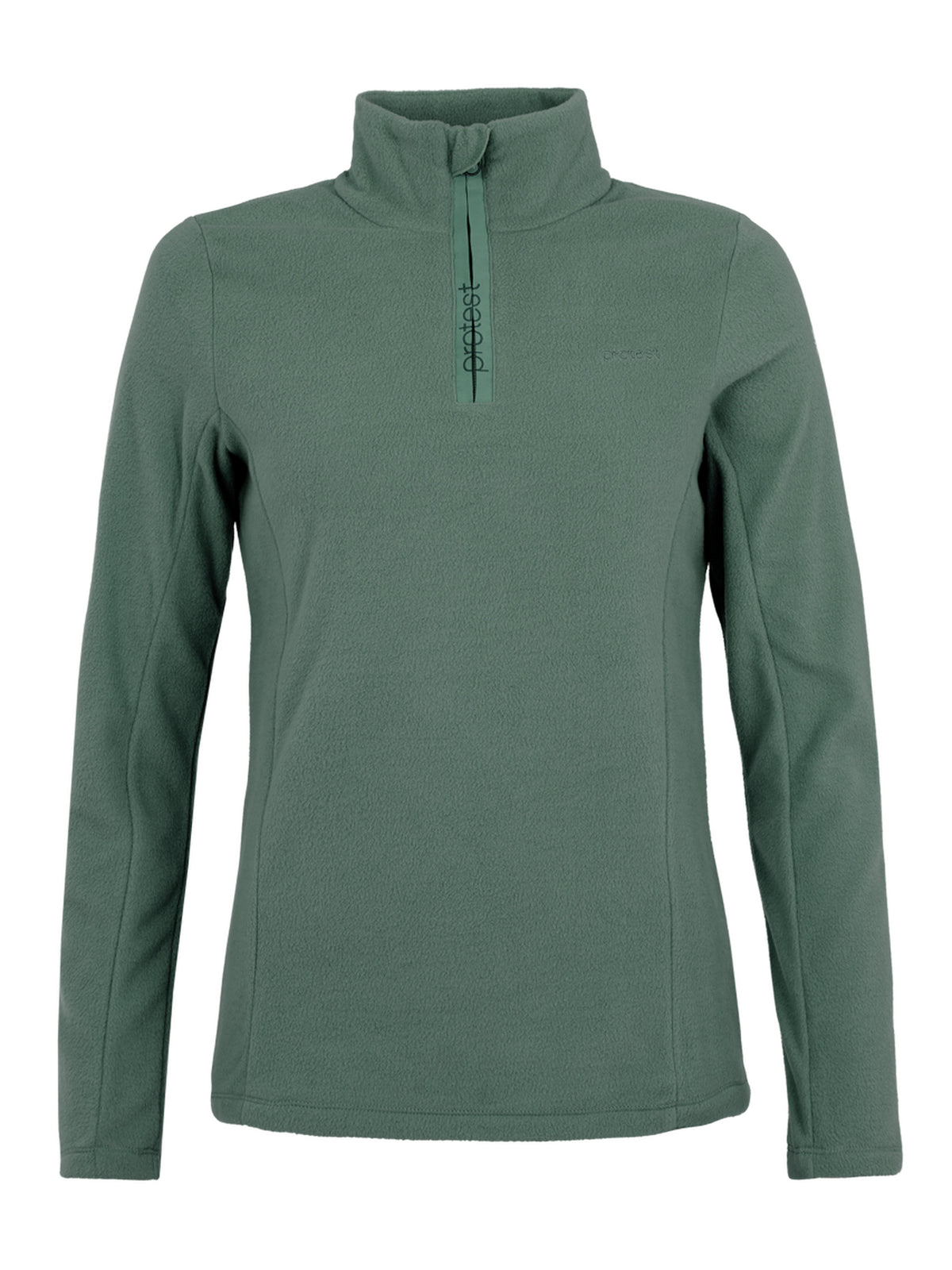 PROTEST MUTEZ 1/4 zip top | Evergreen