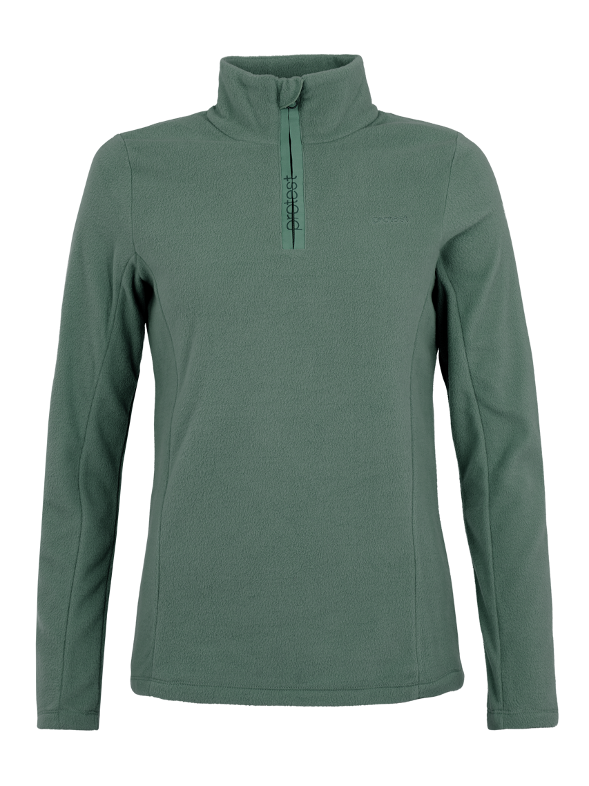 PROTEST MUTEZ 1/4 Zip Top | Evergreen