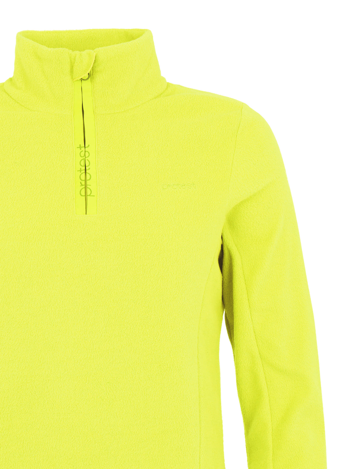 PROTEST MUTEZ 1/4 zip top | Limone