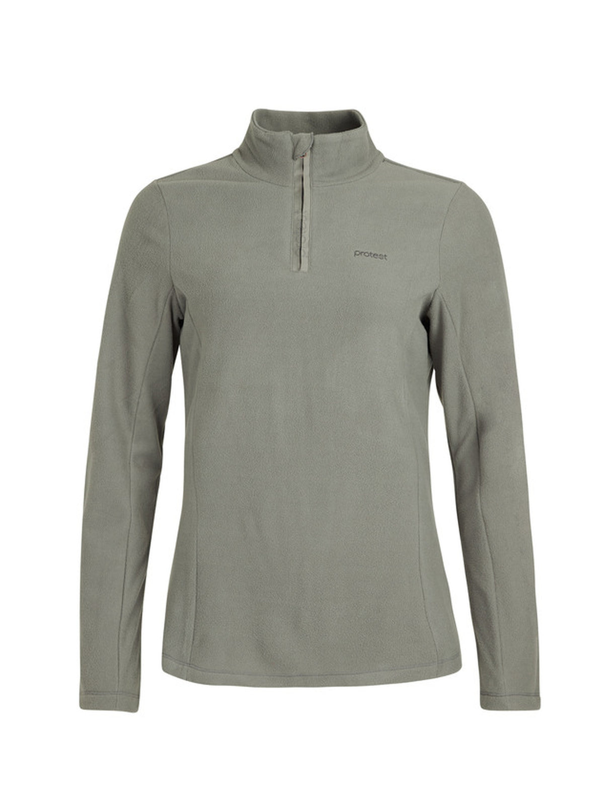 PROTEST MUTEZ 1/4 zip top | Mistygreen