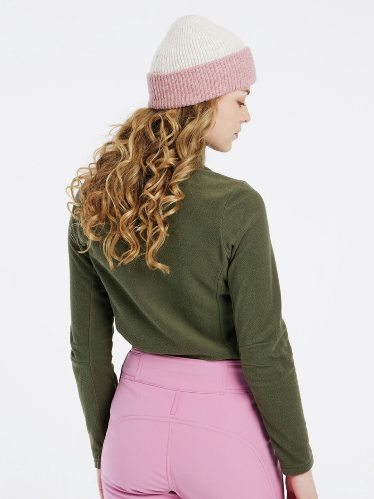 PROTEST MUTEZ 1/4 zip top | Botanic Green
