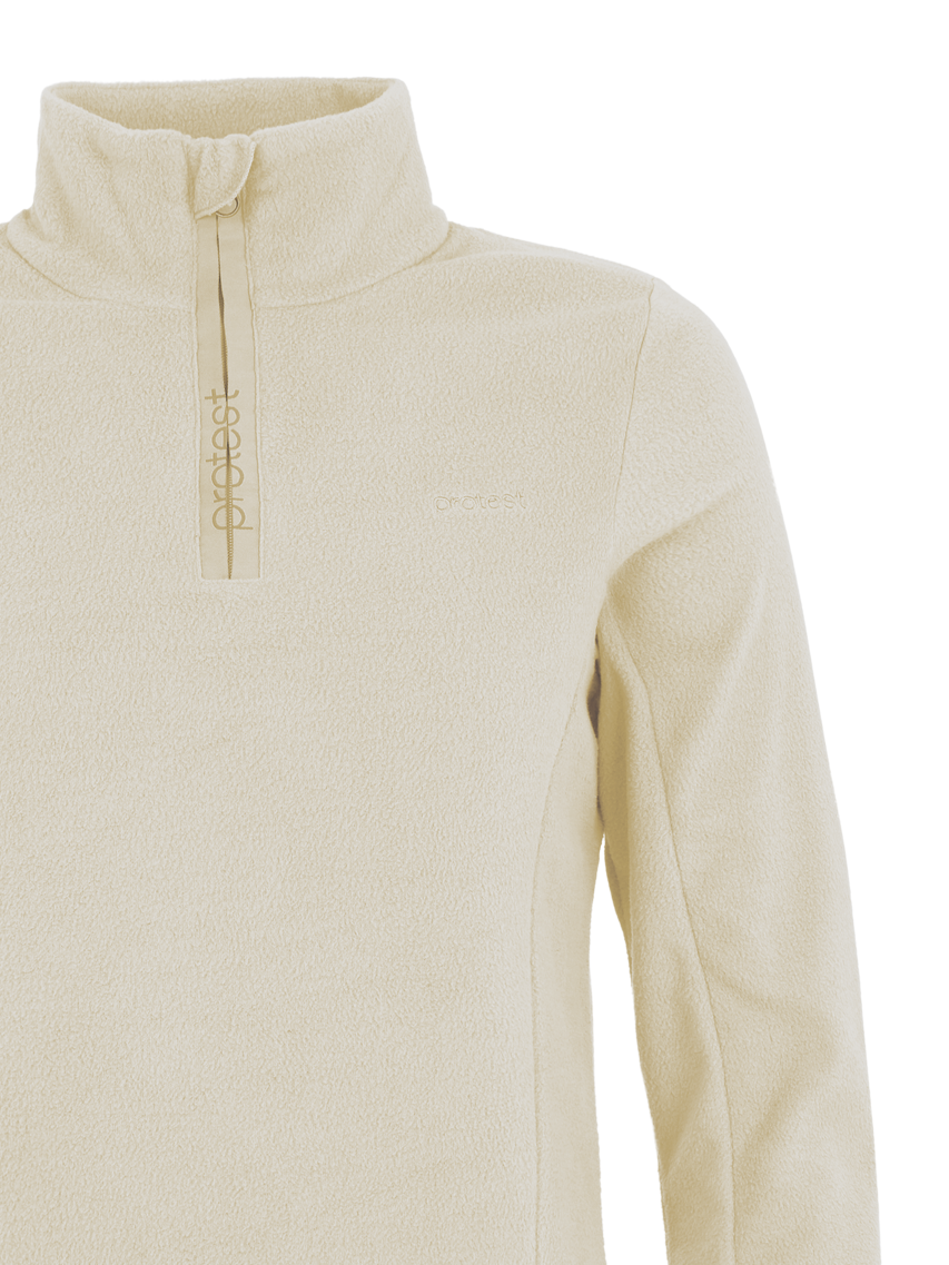 PROTEST MUTEZ 1/4 Zip Top | BambooBeige