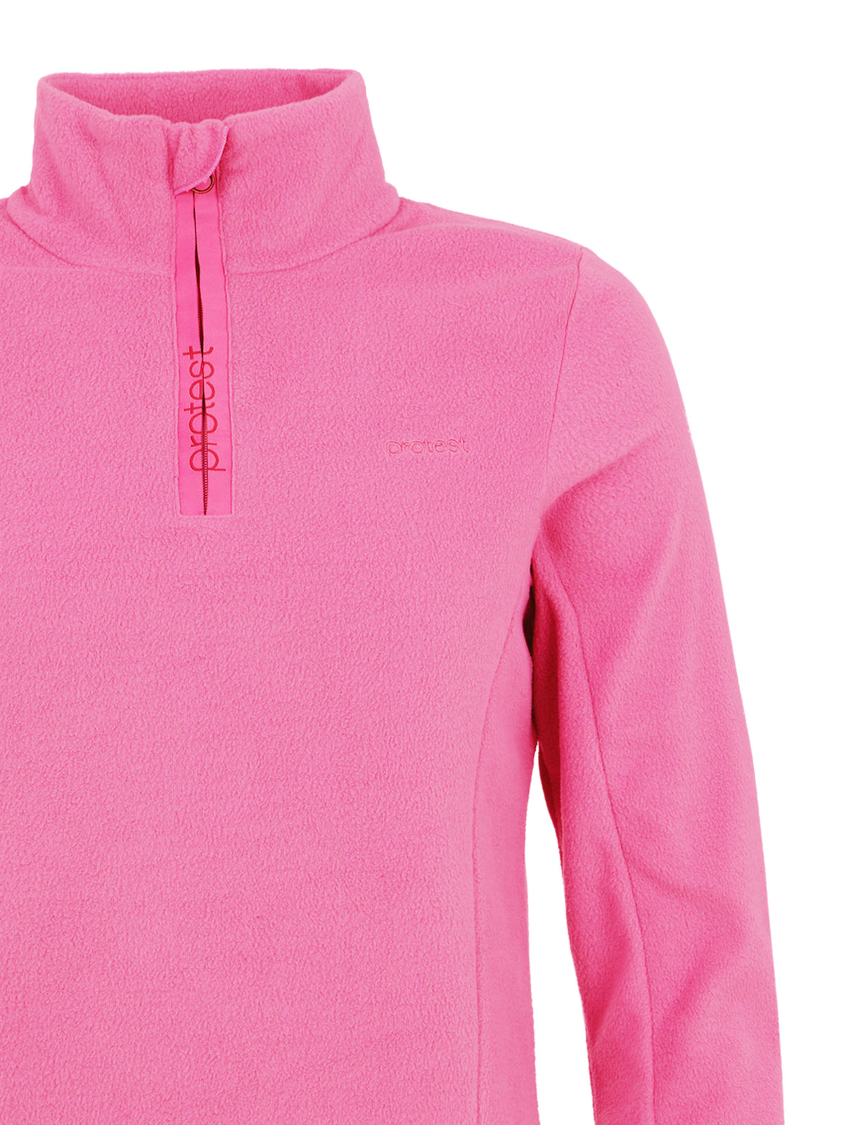 PROTEST MUTEZ 1/4 zip top | Foxy Pink