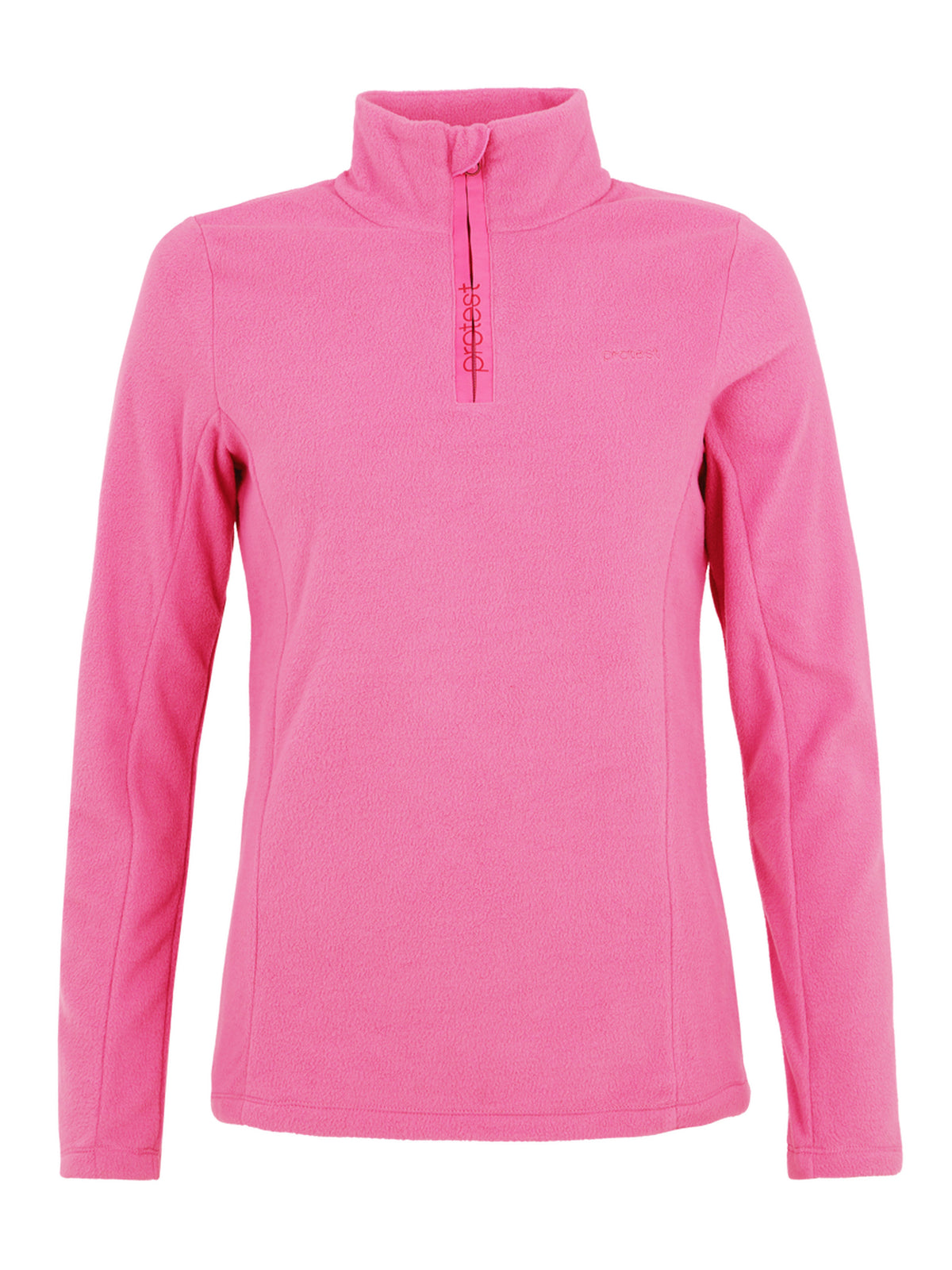 PROTEST MUTEZ 1/4 zip top | Foxy Pink