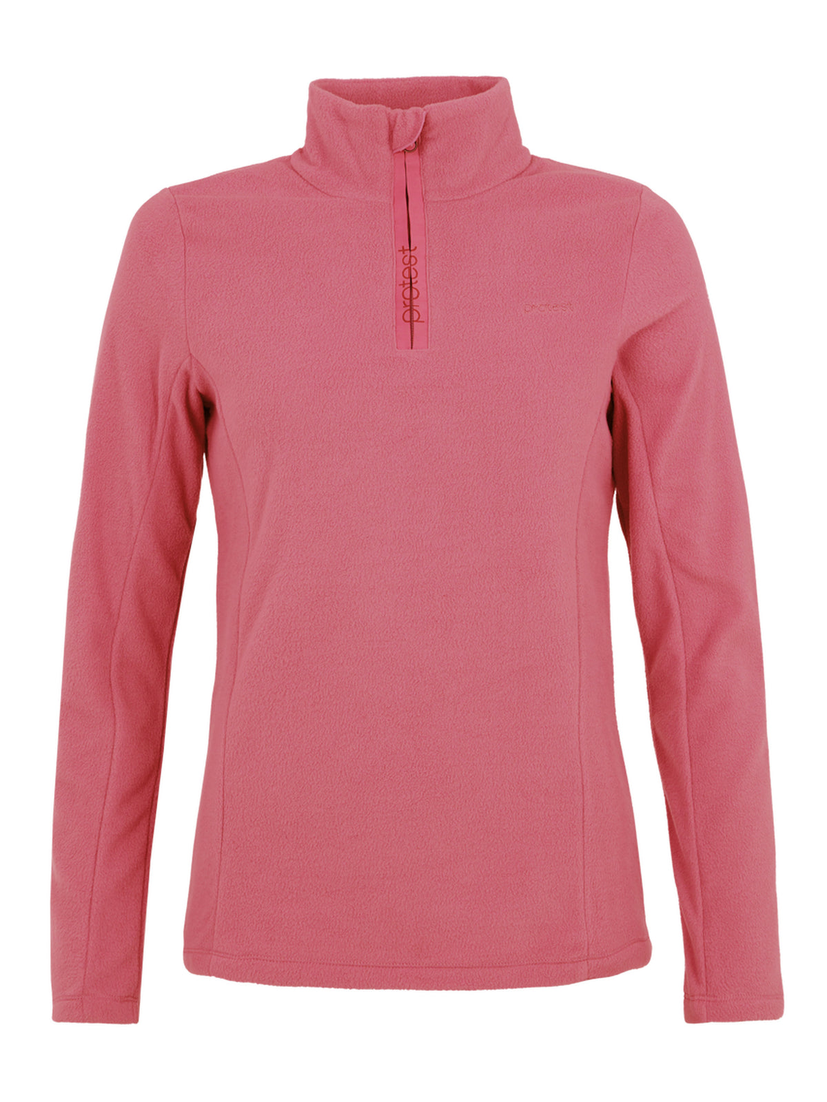 PROTEST MUTEZ 1/4 zip top | Rose Dust