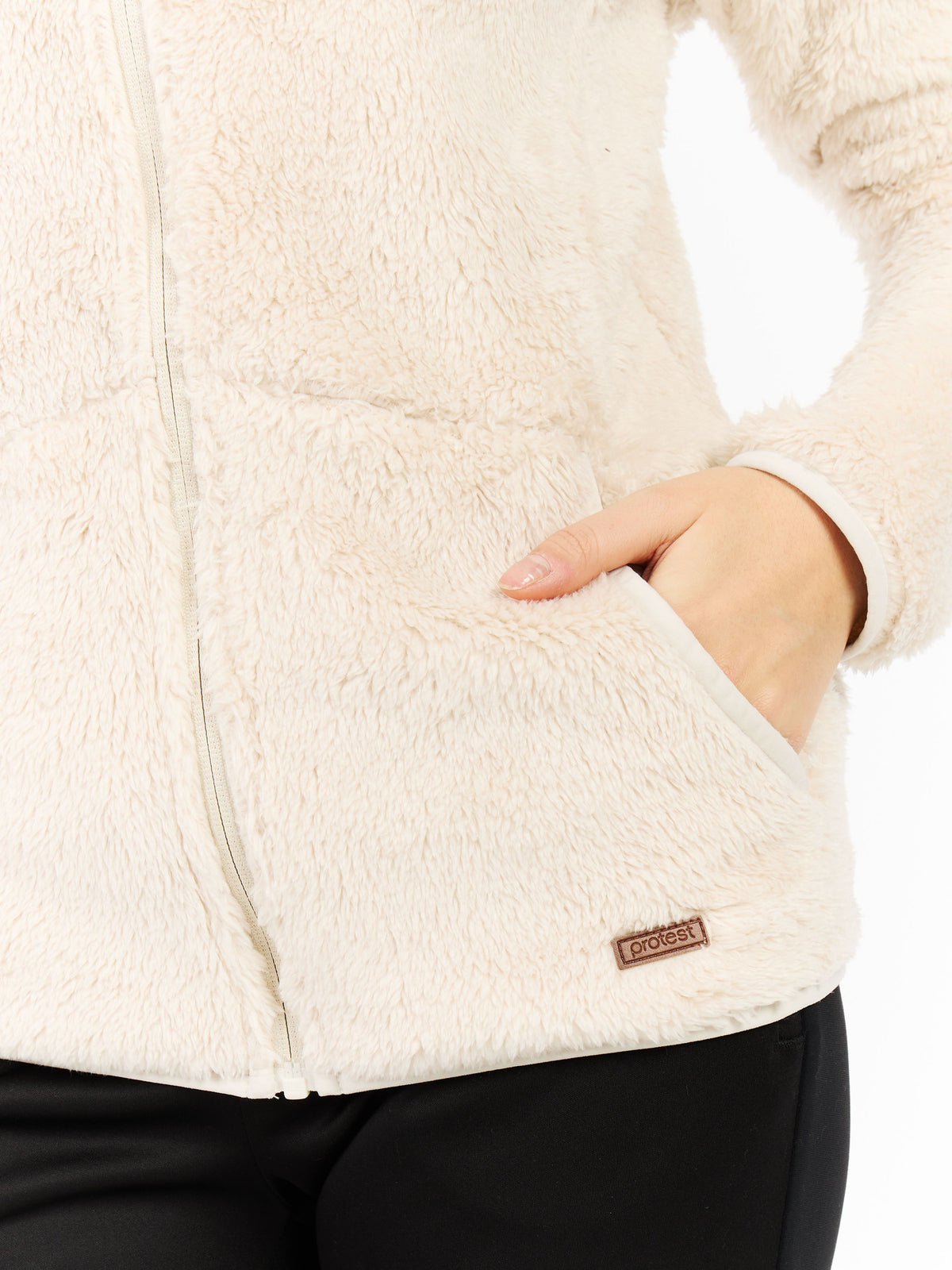 PROTEST RIRI Full Zip Top | Kitoffwhite