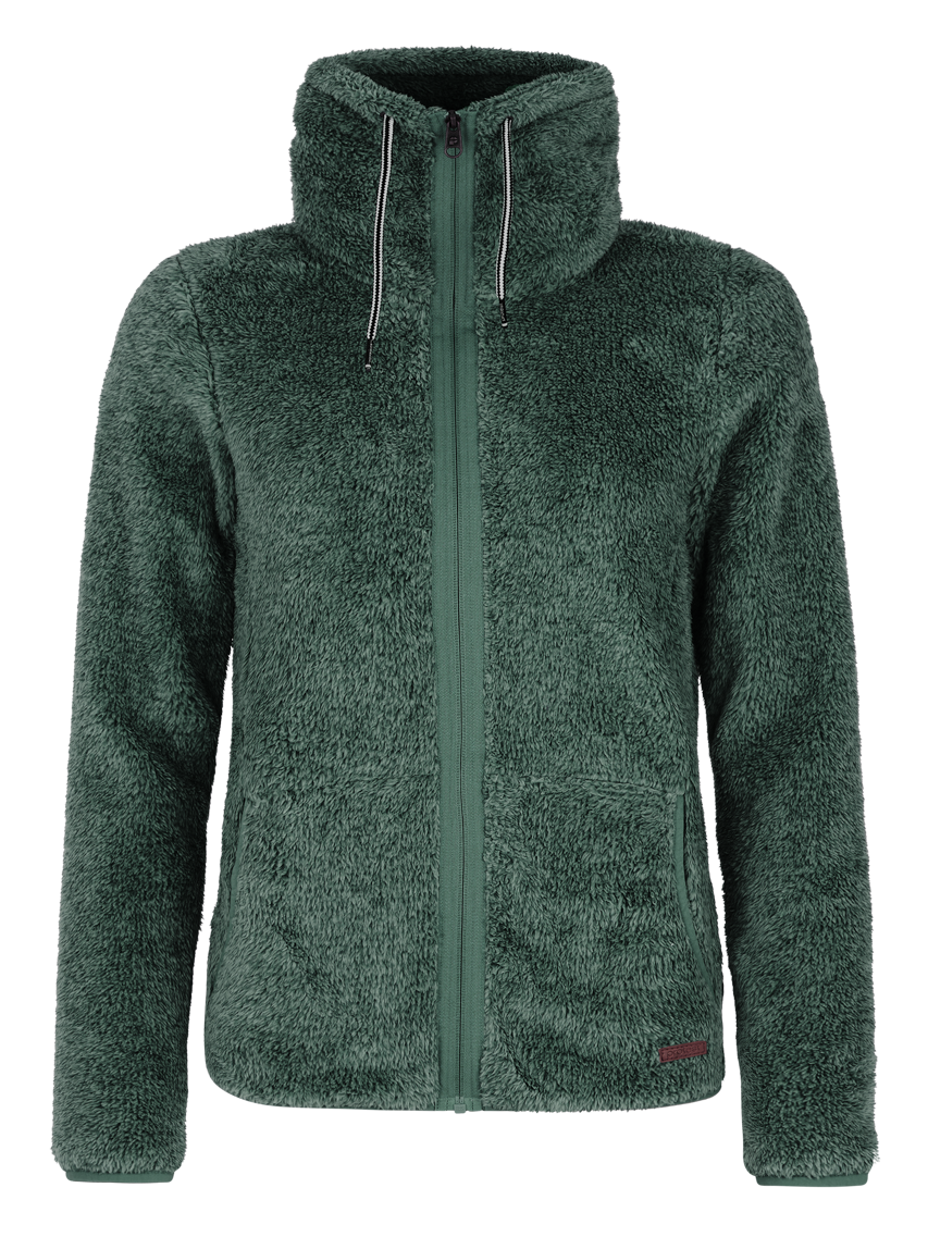 PROTEST RIRI Full Zip Top | Evergreen