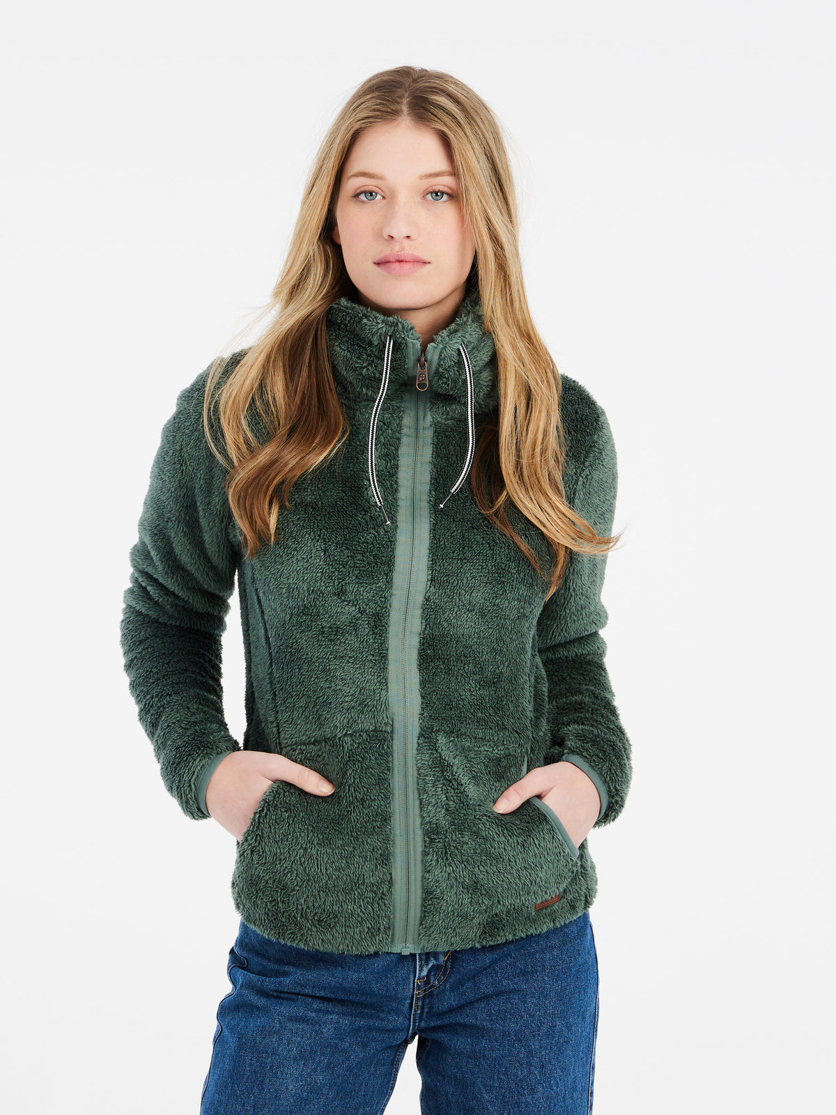 PROTEST RIRI Fullzips | Evergreen