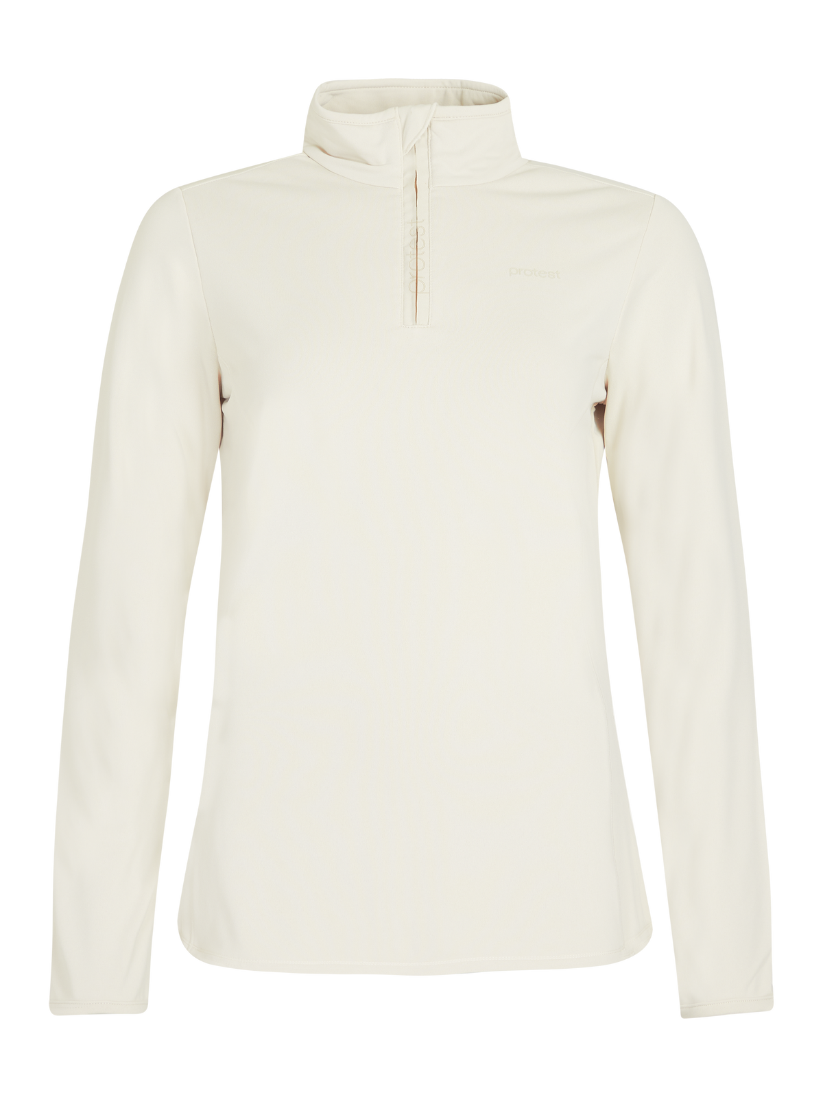 PROTEST REFABRIZ 1/4 Zip Top | Kitoffwhite