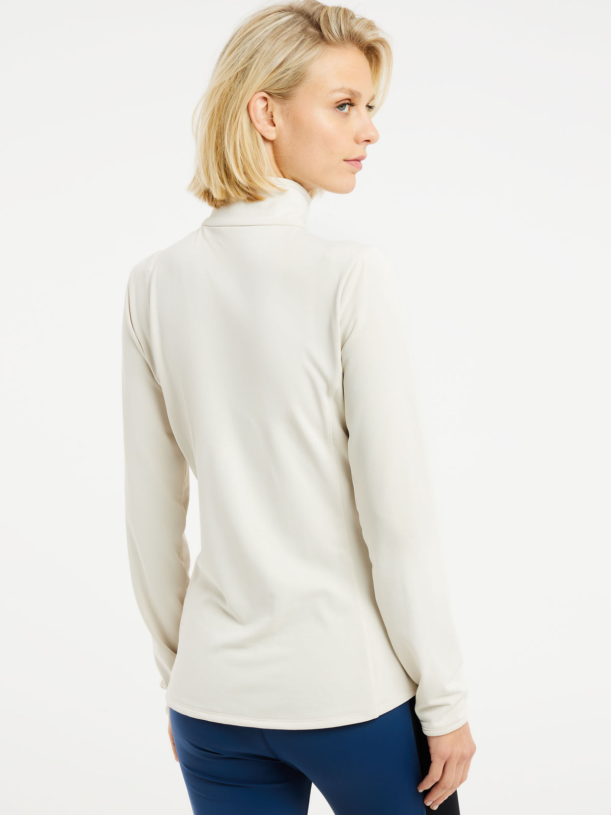 PROTEST REFABRIZ 1/4 Zip Top | Kitoffwhite