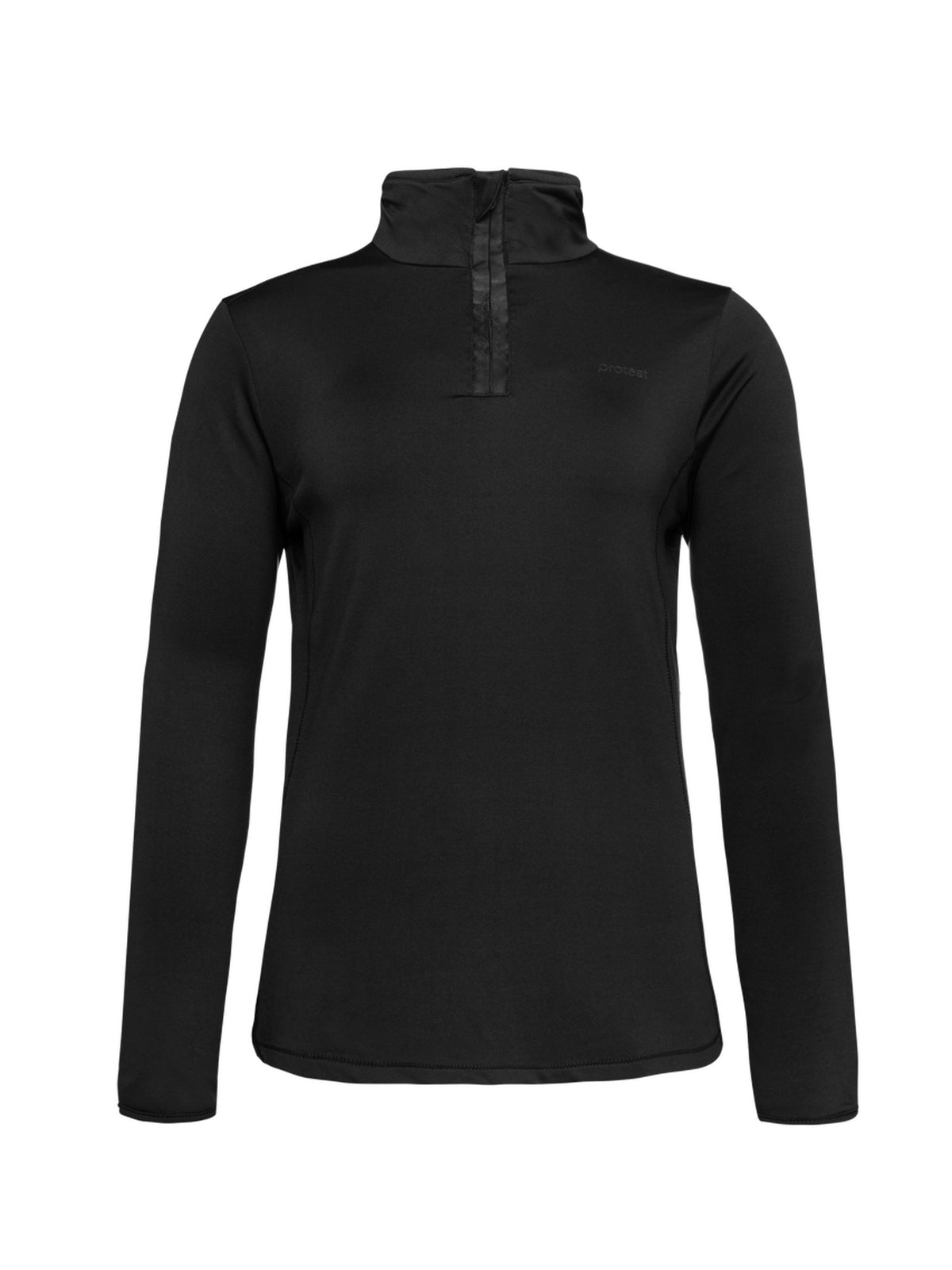 PROTEST REFABRIZ 1/4 Zip Top | True Black