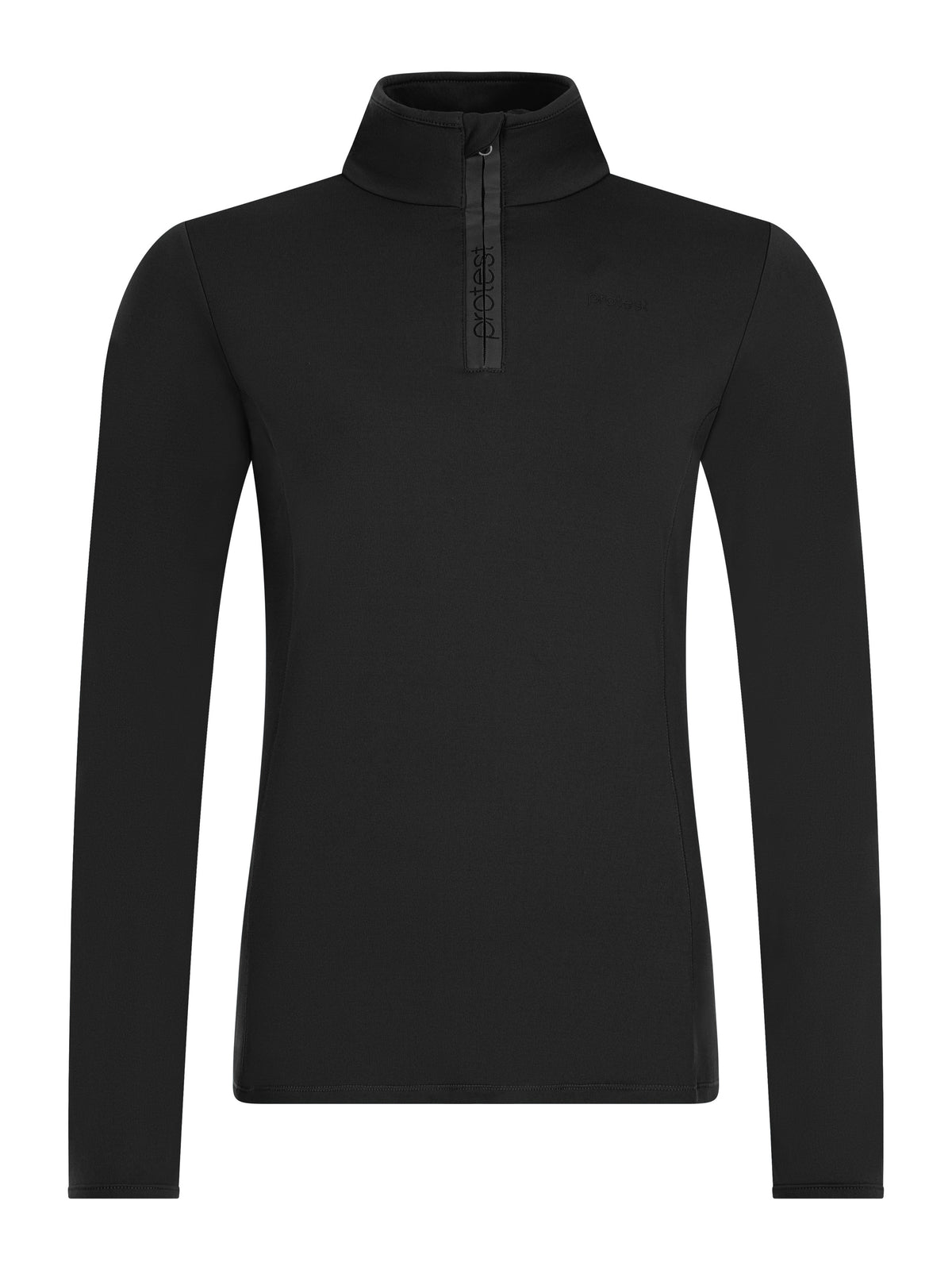 PROTEST REFABRIZ 1/4 Zip Top | True Black