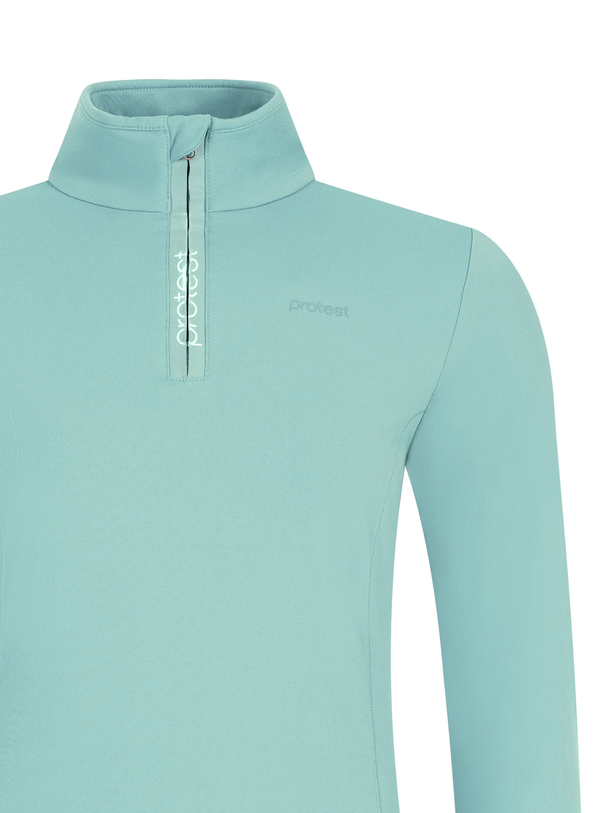 PROTEST REFABRIZ 1/4 Zip Top | Glacial Blue