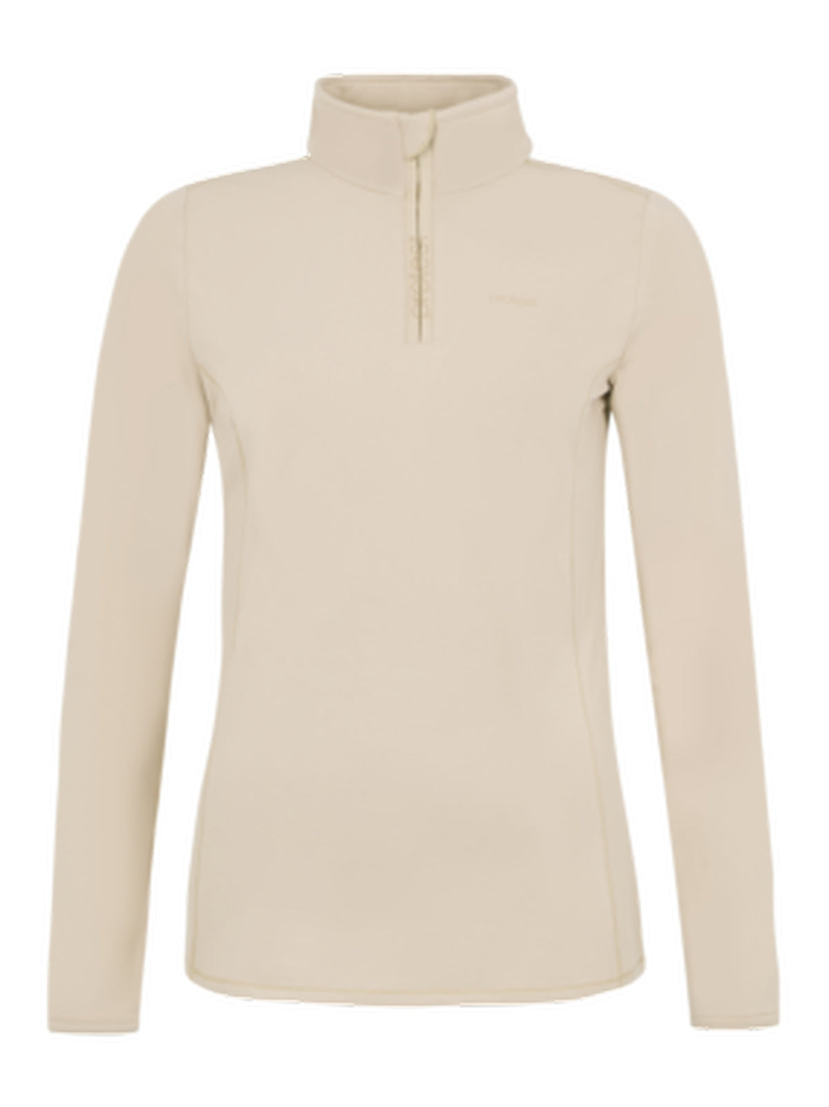 PROTEST REFABRIZ 1/4 Zip Top | BambooBeige