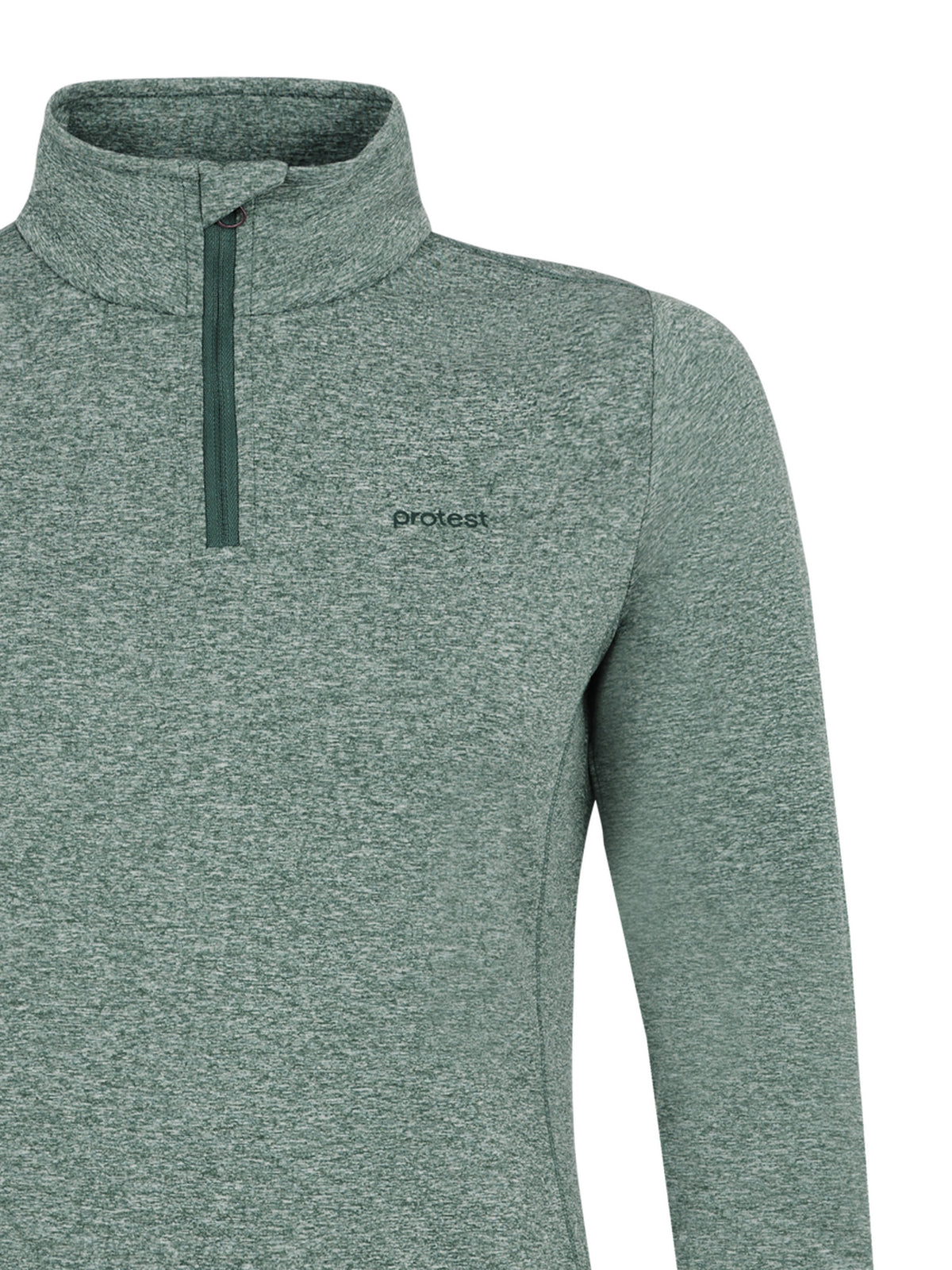 PROTEST REFABRIZM 1/4 zip top | Evergreen