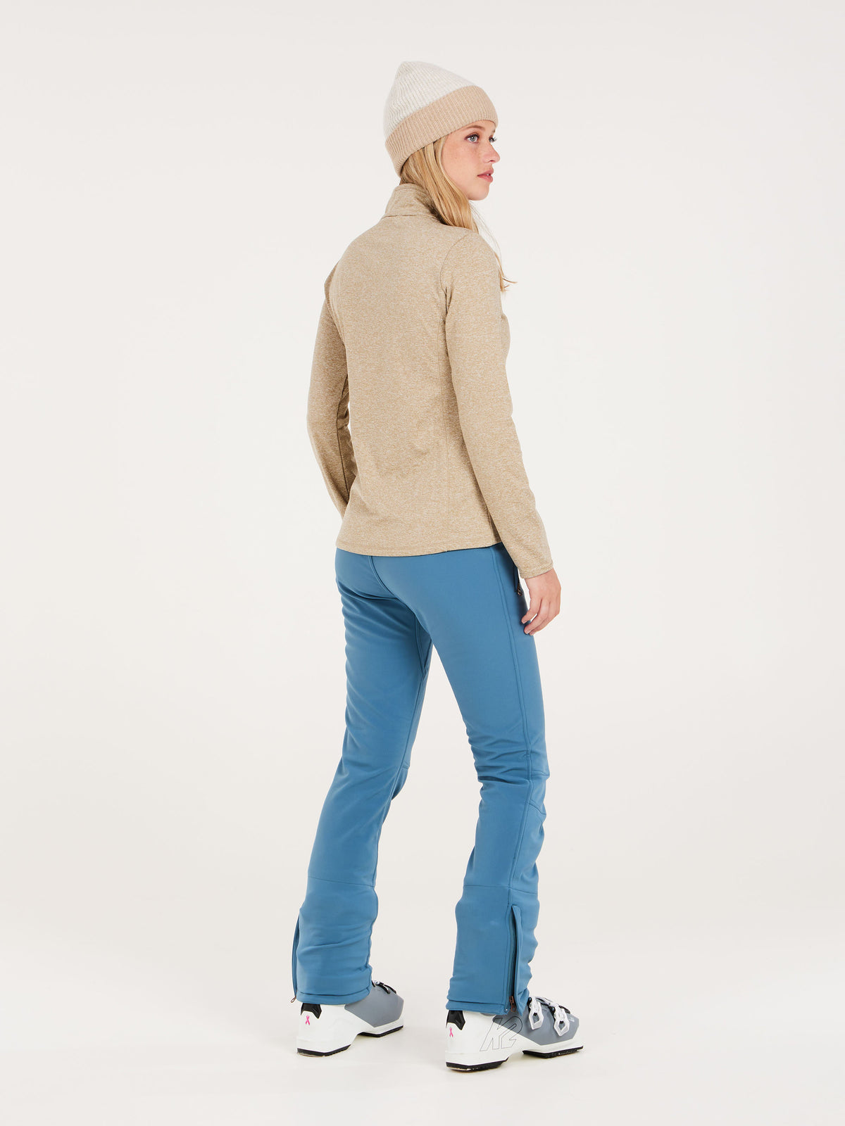 PROTEST REFABRIZM 1/4 zip top | BambooBeige