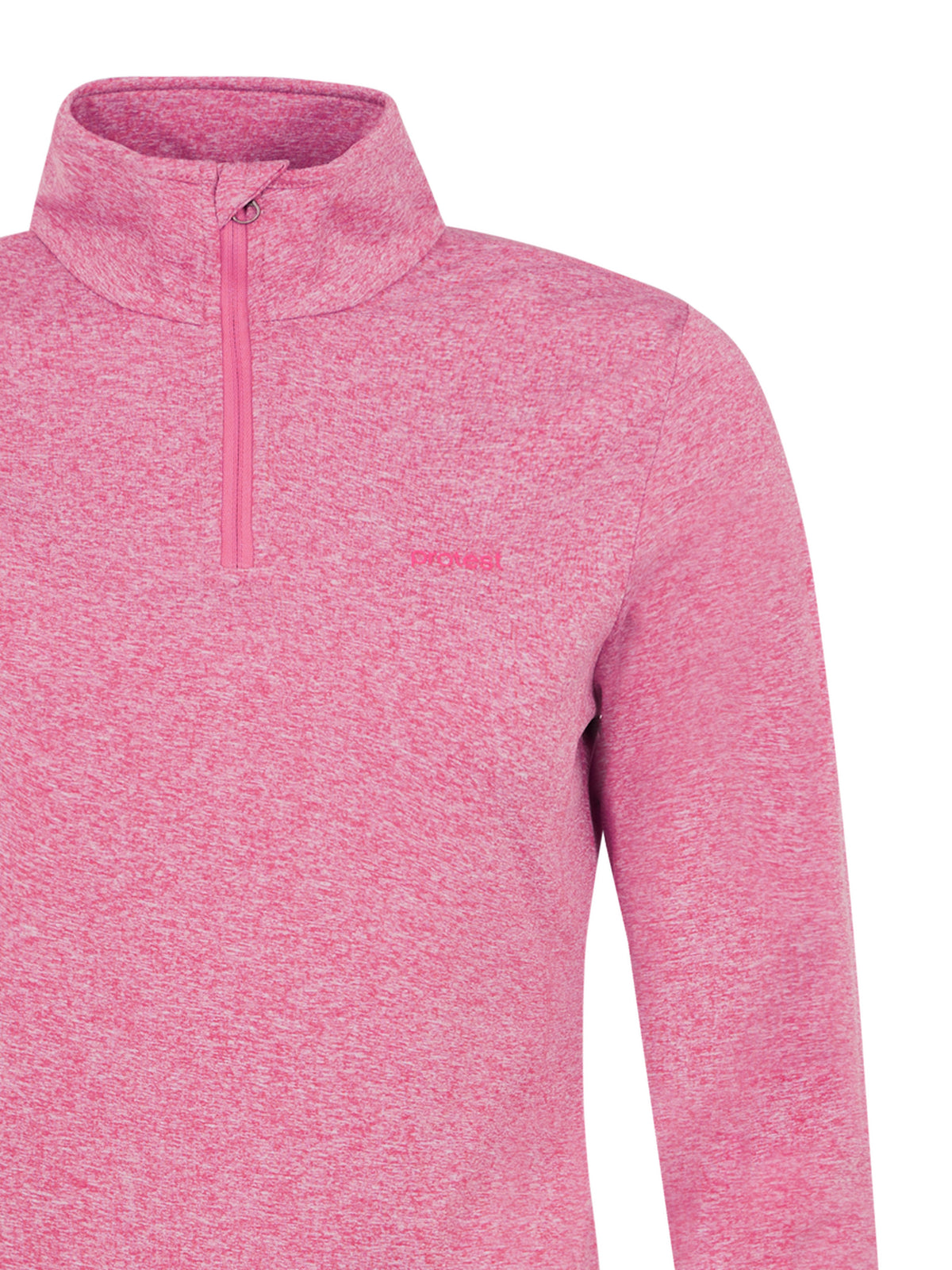 PROTEST REFABRIZM 1/4 zip top | Foxy Pink