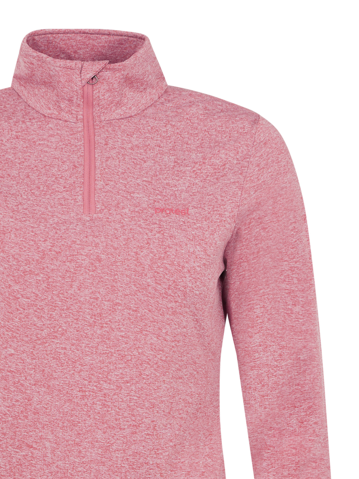 PROTEST REFABRIZM 1/4 zip top | Rose Dust