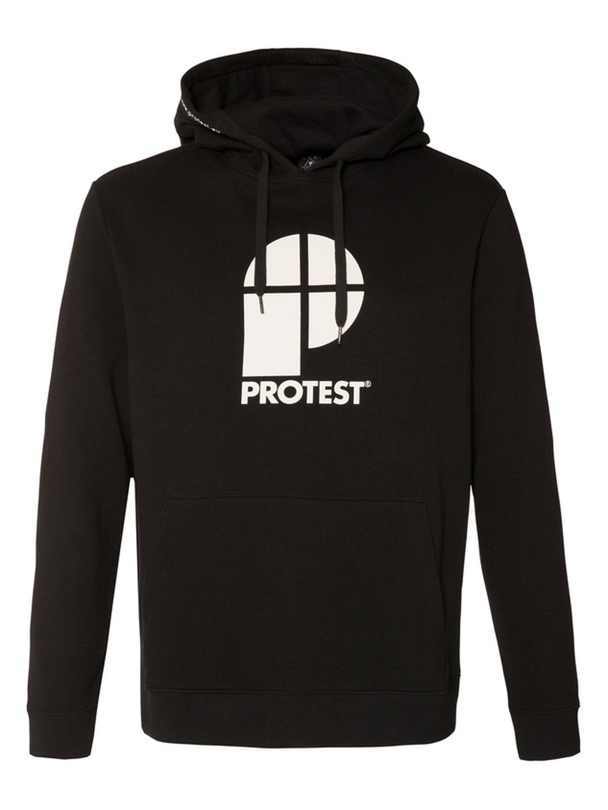 PROTEST CLASSIC LOGO HOODY men | True Black