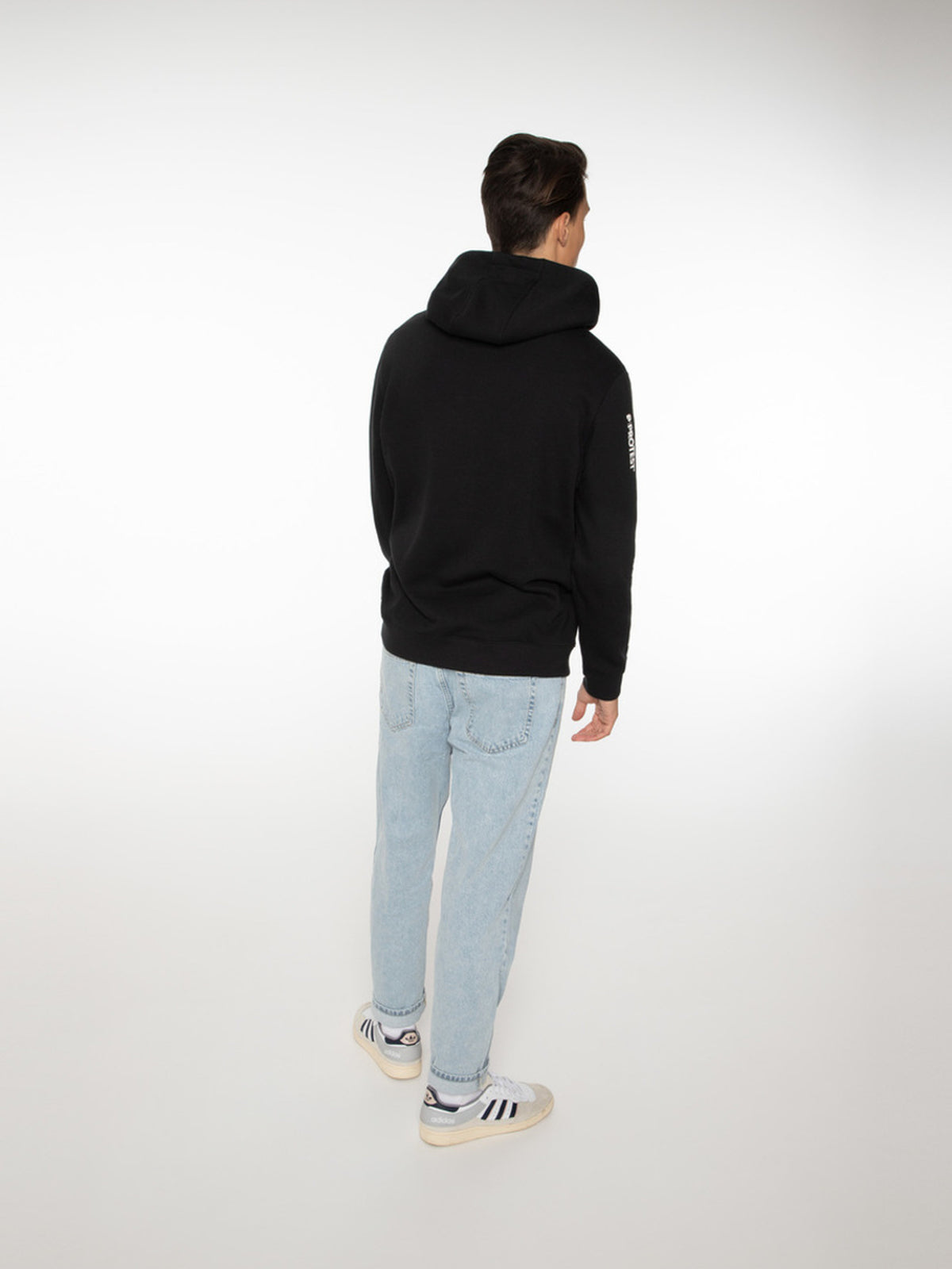 PROTEST CLASSIC LOGO HOODY men | True Black