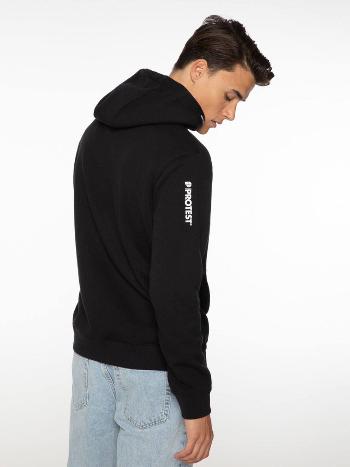 PROTEST CLASSIC LOGO HOODY men | True Black