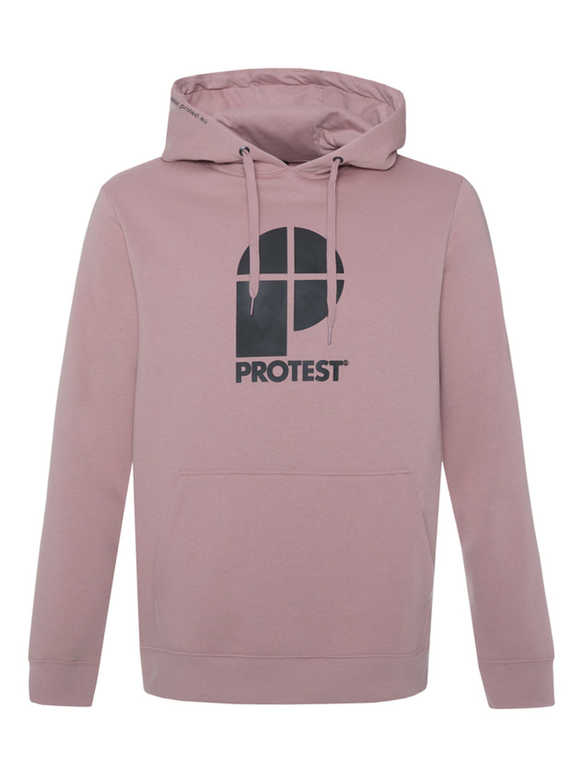 PROTEST CLASSIC LOGO HOODY men | Mauvepink