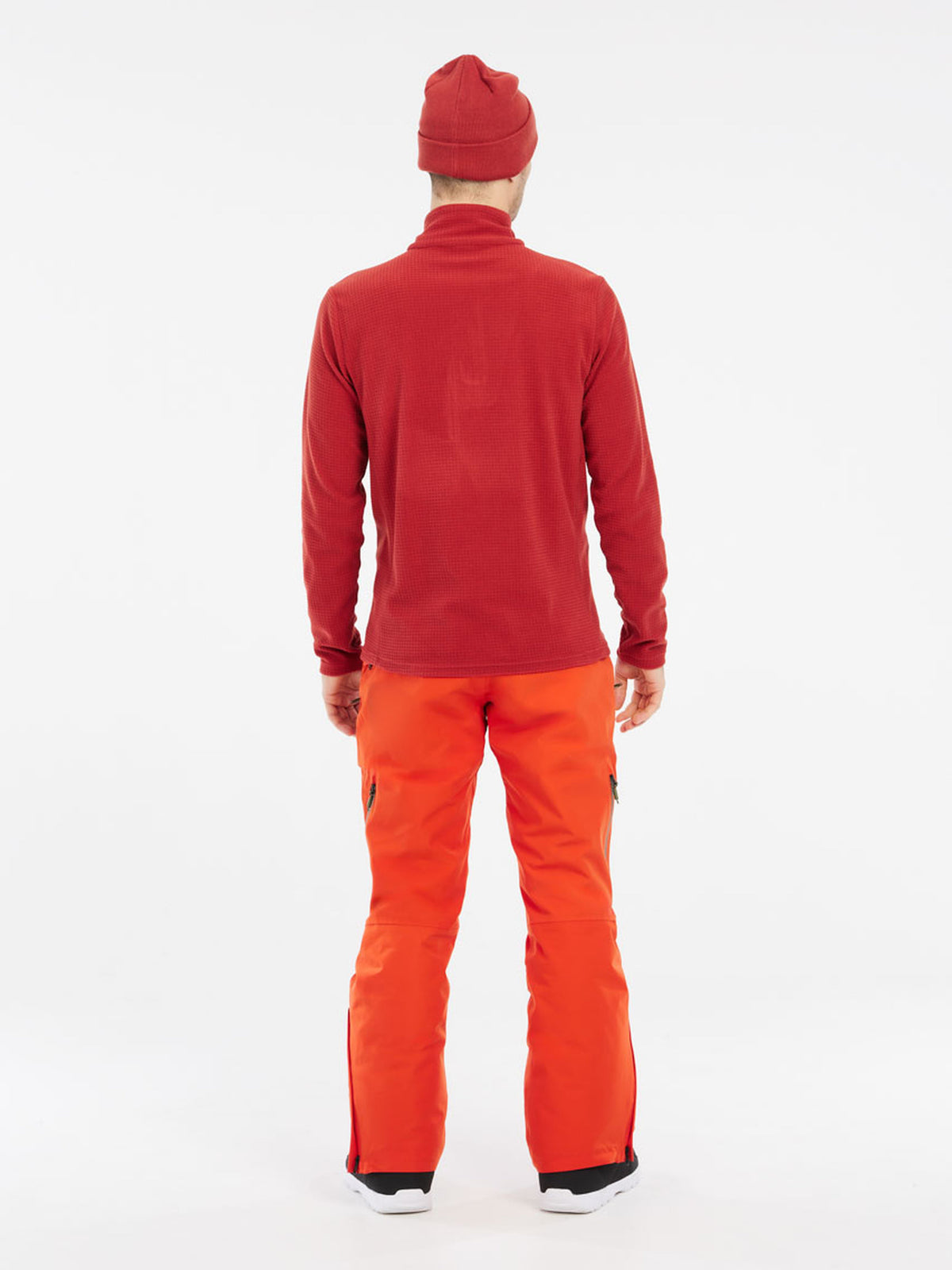 PROTEST PRTCARE 1/4 zip active to | Barn Red