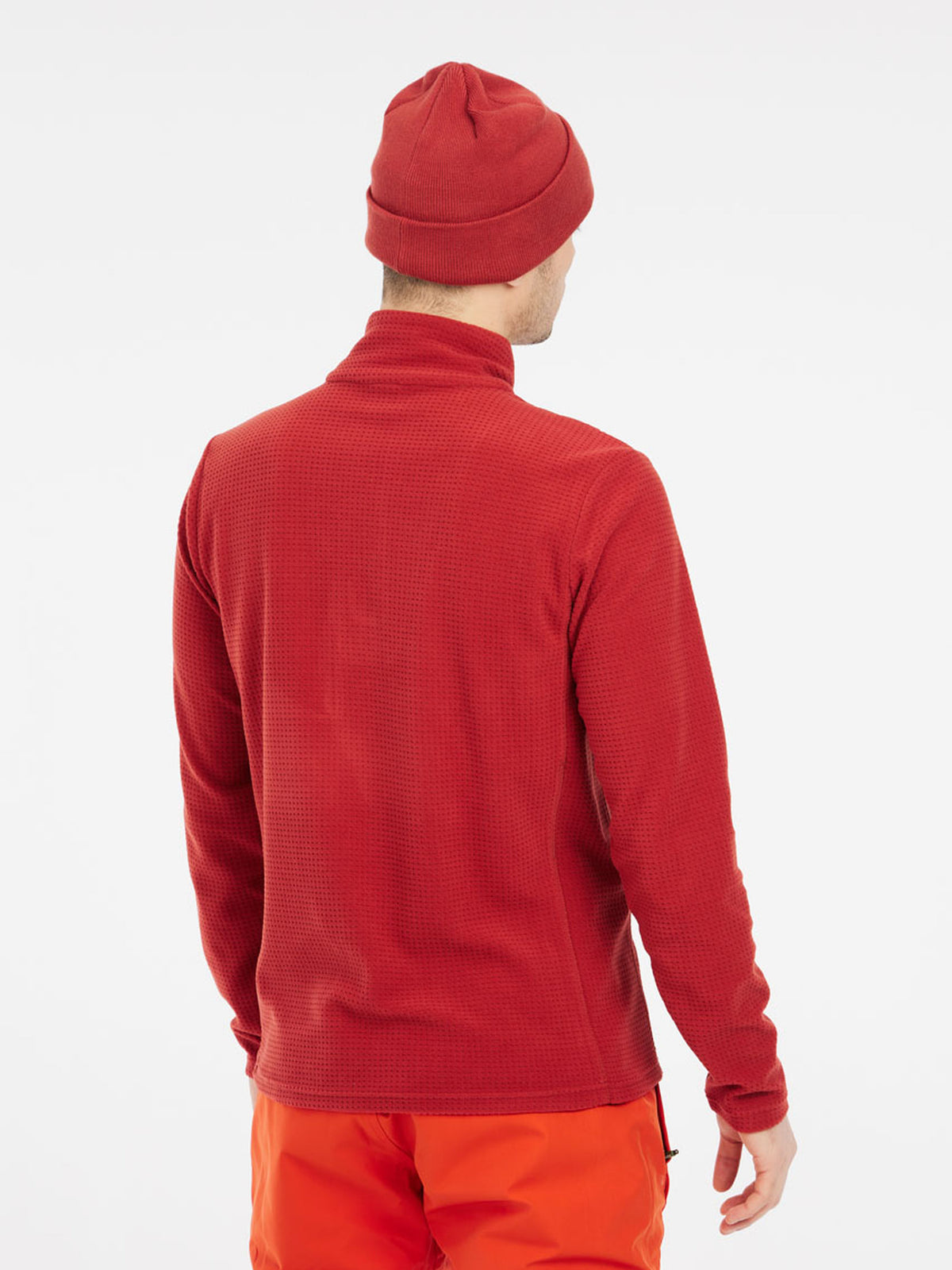 PROTEST PRTCARE 1/4 zip active to | Barn Red