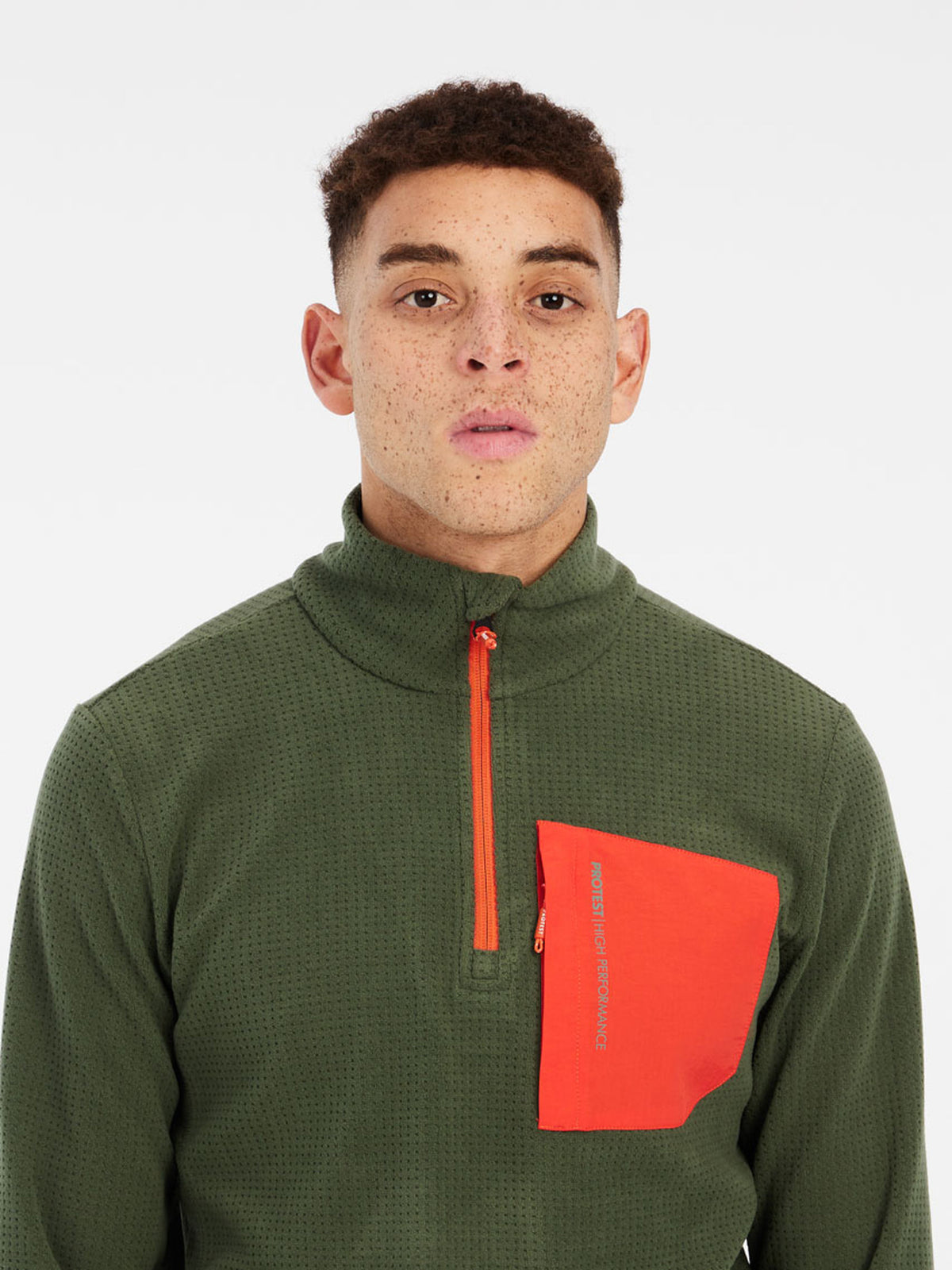 PROTEST PRTCARE 1/4 zip active to | Thyme