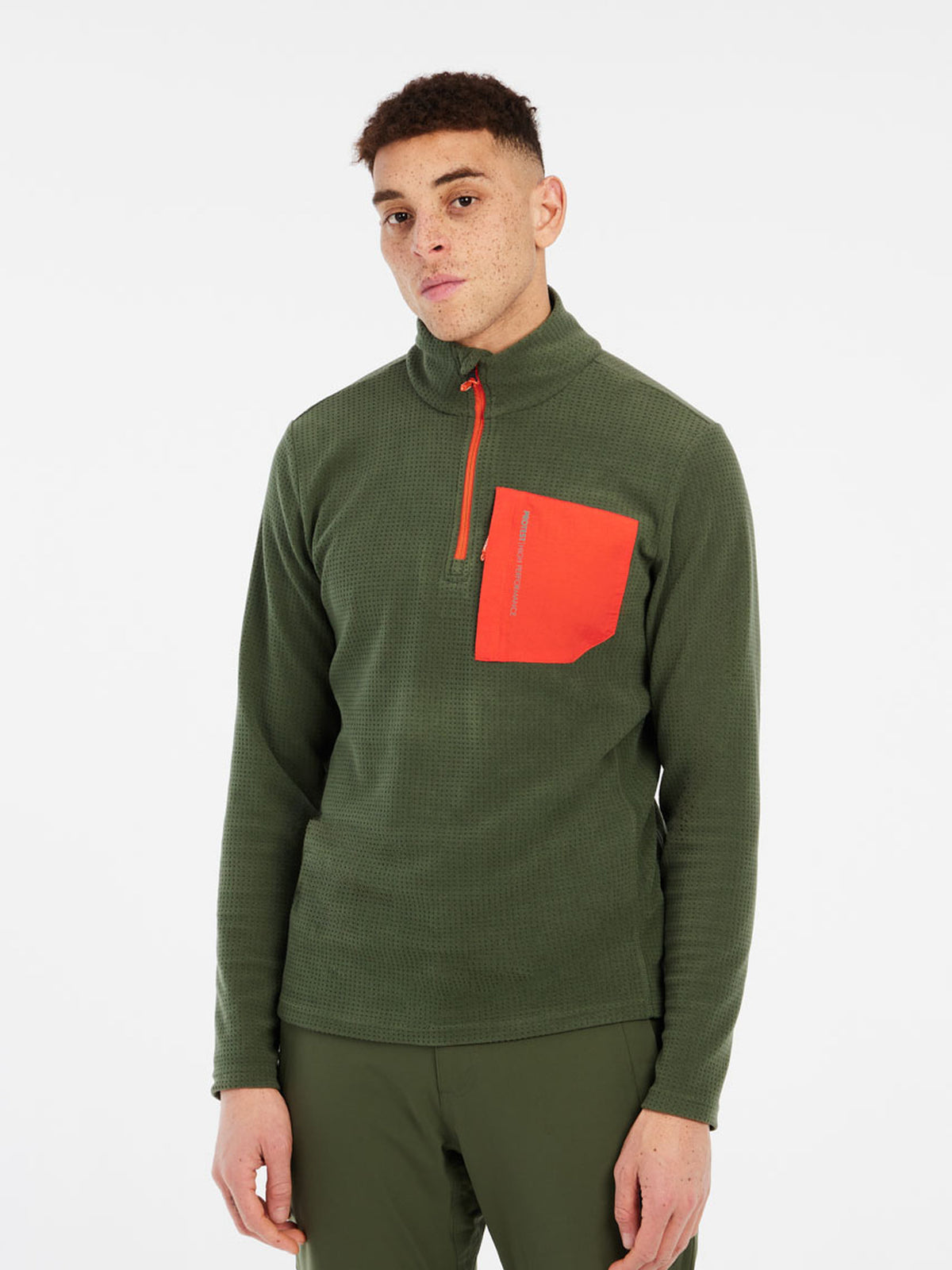 PROTEST PRTCARE 1/4 zip active to | Thyme