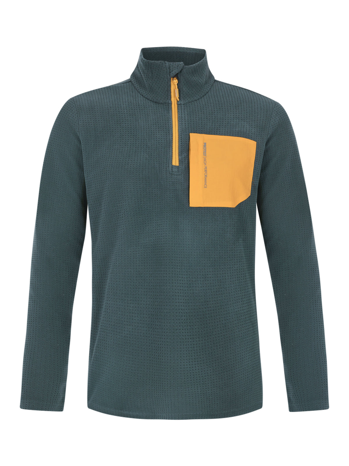 PROTEST PRTCARE 1/4 zip active to | Yale Blue