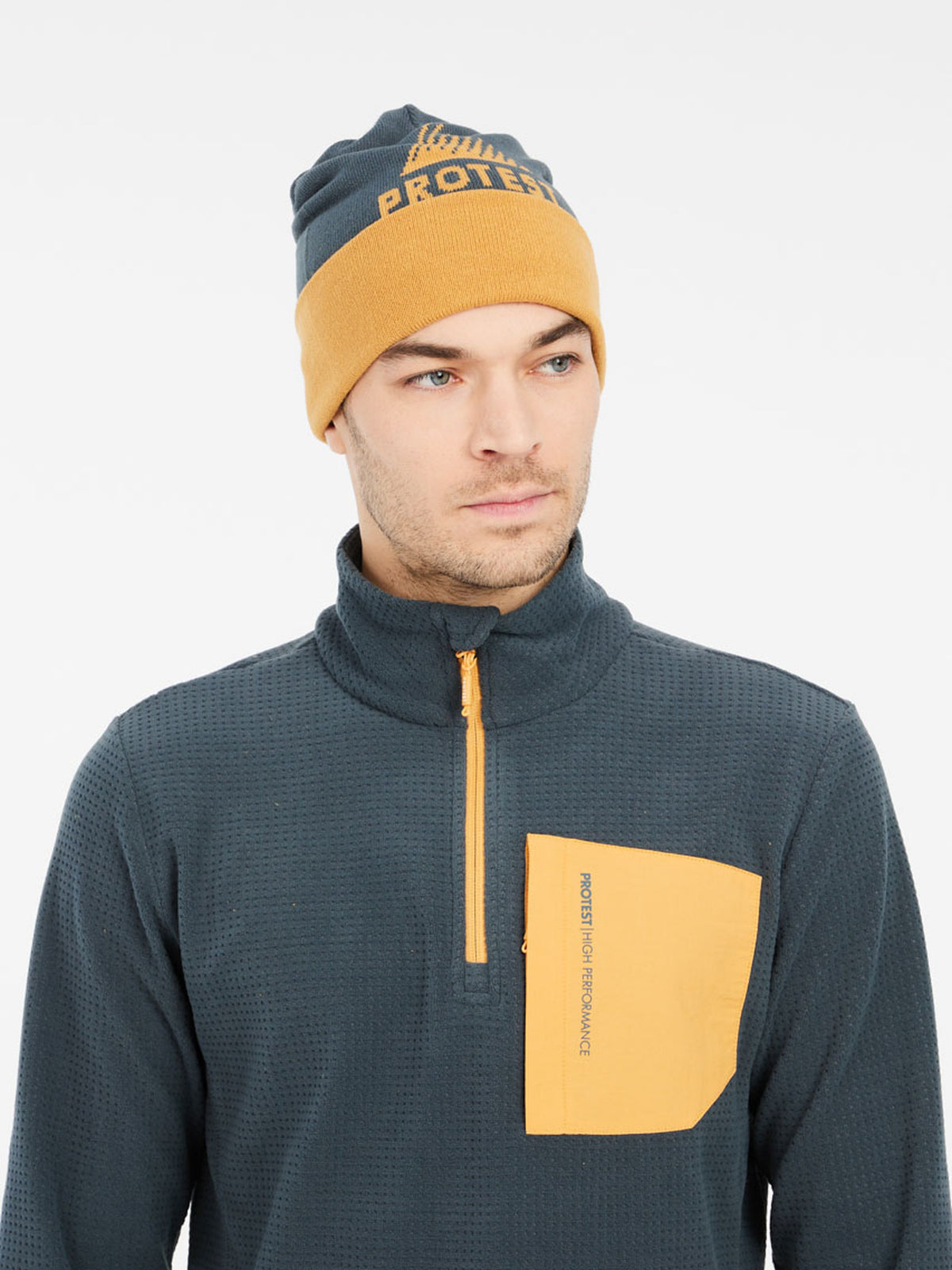 PROTEST PRTCARE 1/4 zip active to | Yale Blue
