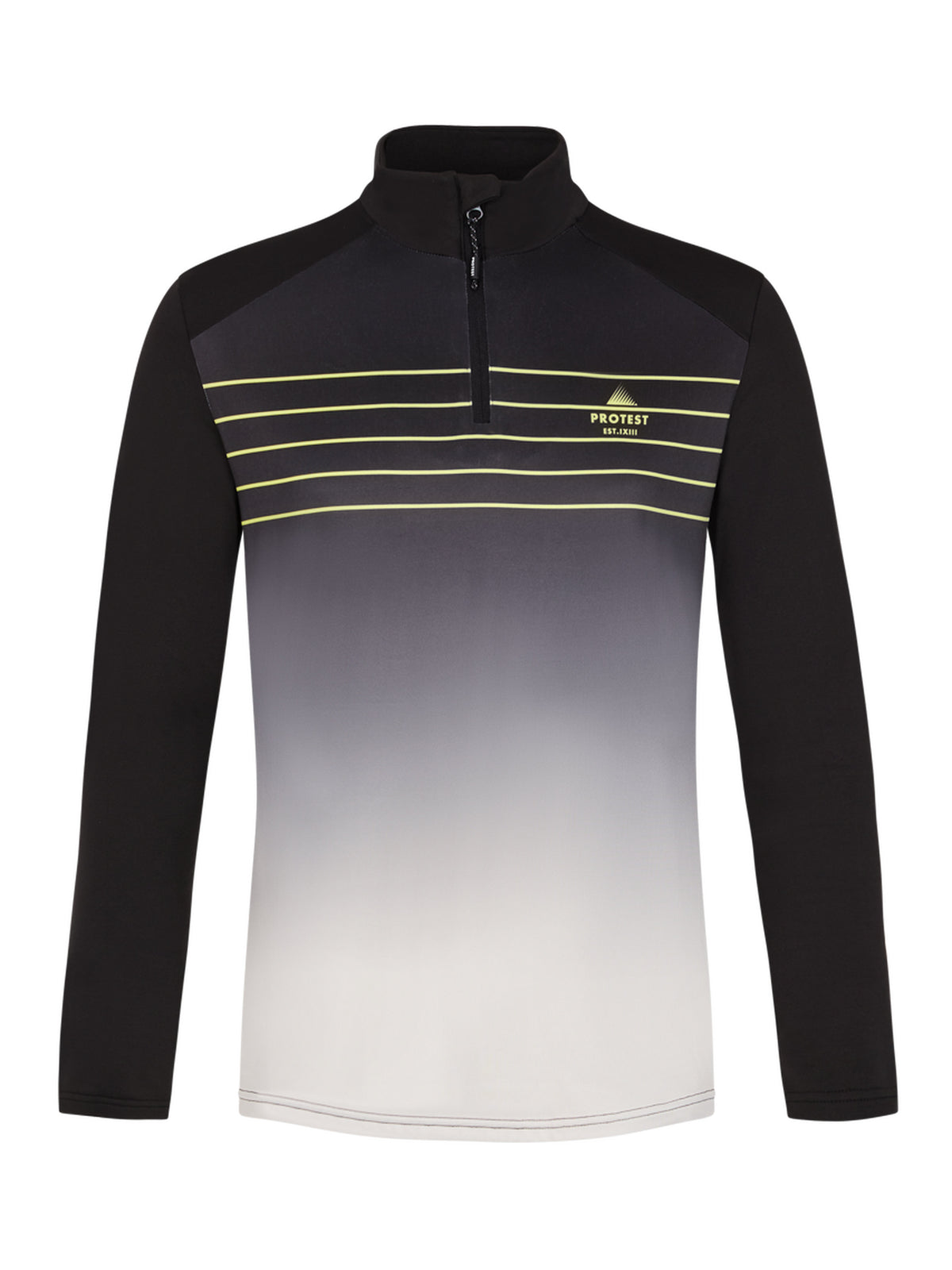 PROTEST PRTBIGBY 1/4 zip active t | True Black