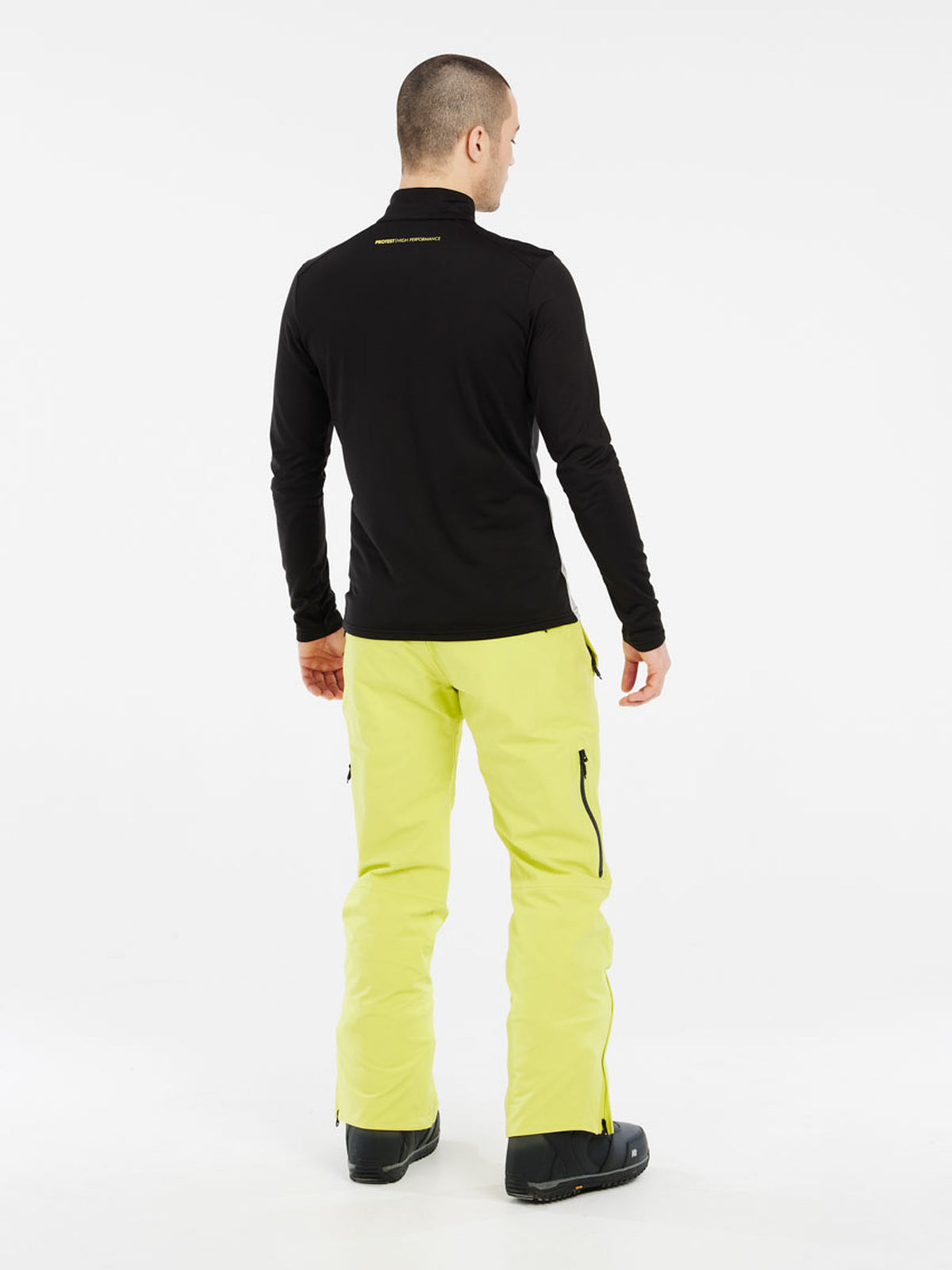PROTEST PRTBIGBY 1/4 zip active t | True Black