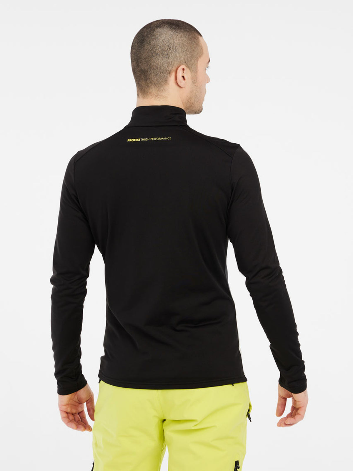 PROTEST PRTBIGBY 1/4 zip active t | True Black
