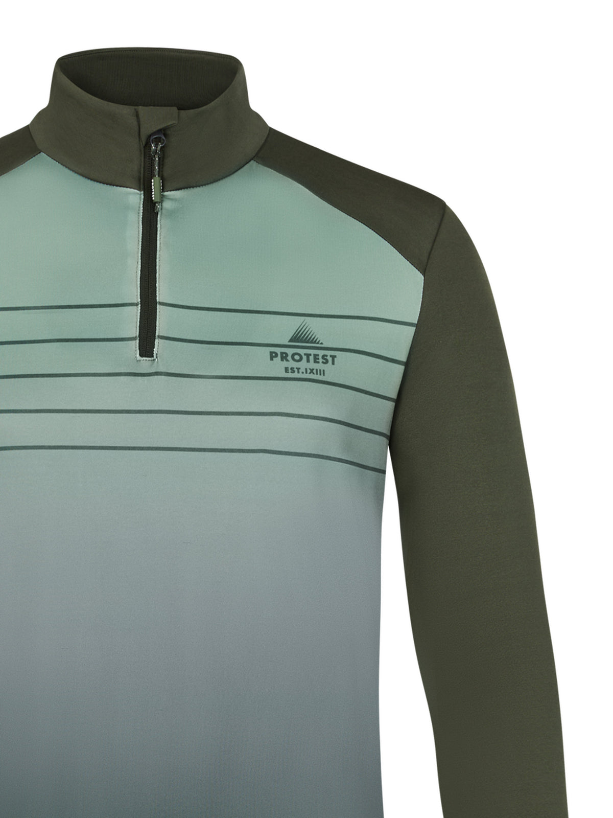 PROTEST PRTBIGBY 1/4 zip active t | Thyme