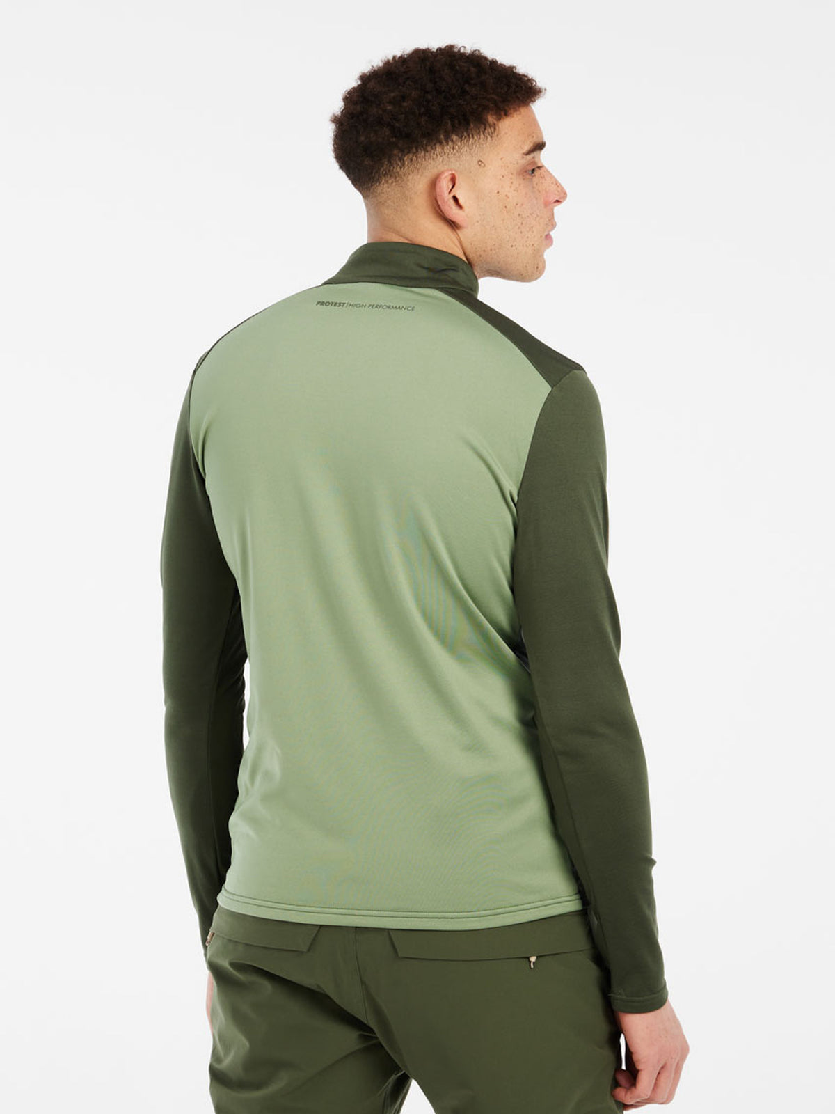 PROTEST PRTBIGBY 1/4 zip active t | Thyme