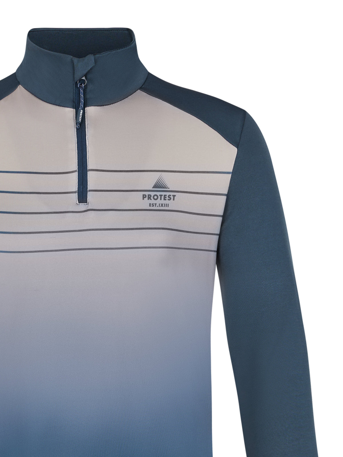 PROTEST PRTBIGBY 1/4 zip active t | Yale Blue